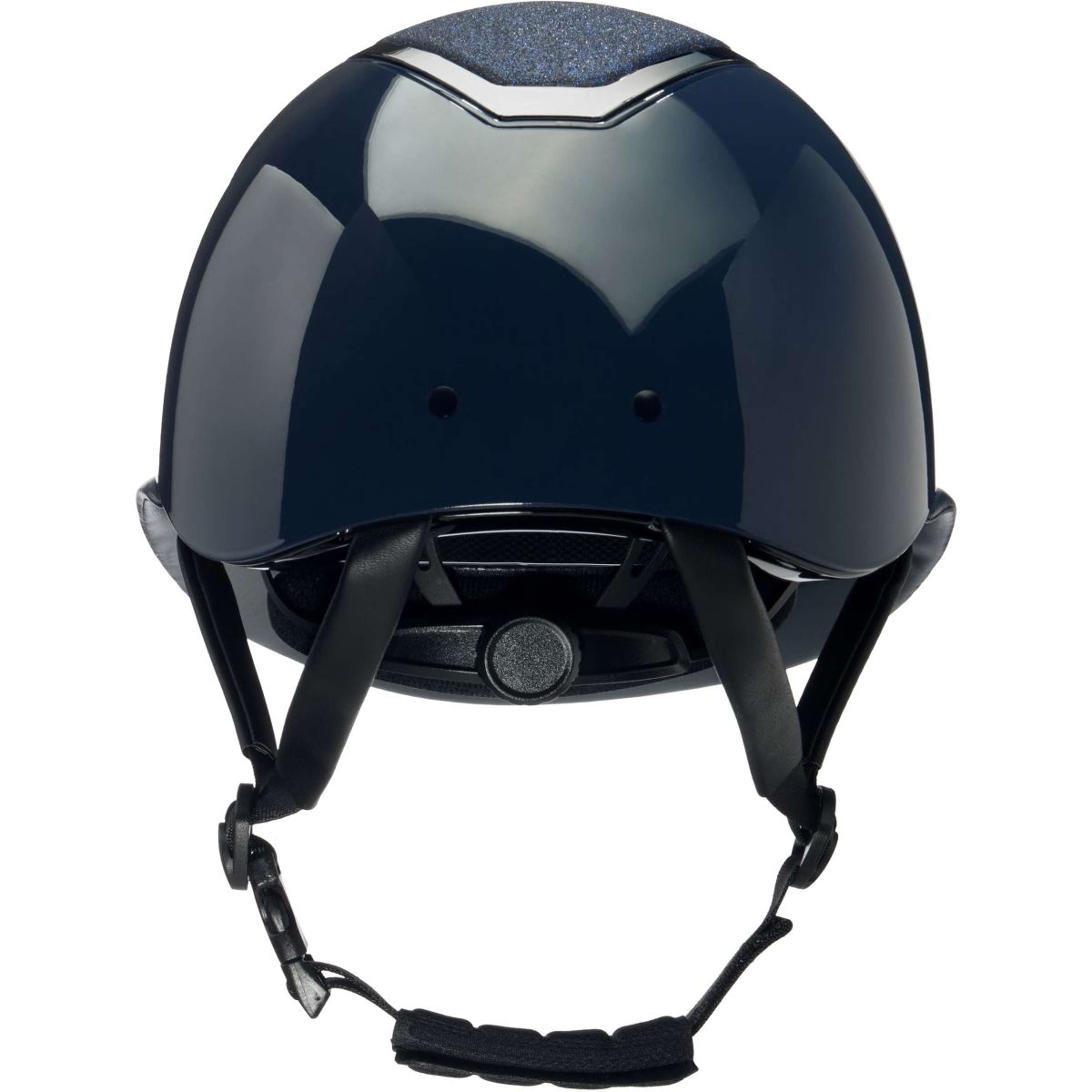 Charles Owen Kask Jeździecki Kylo Sparkly Wide Peak Navy Gloss/Pewter
