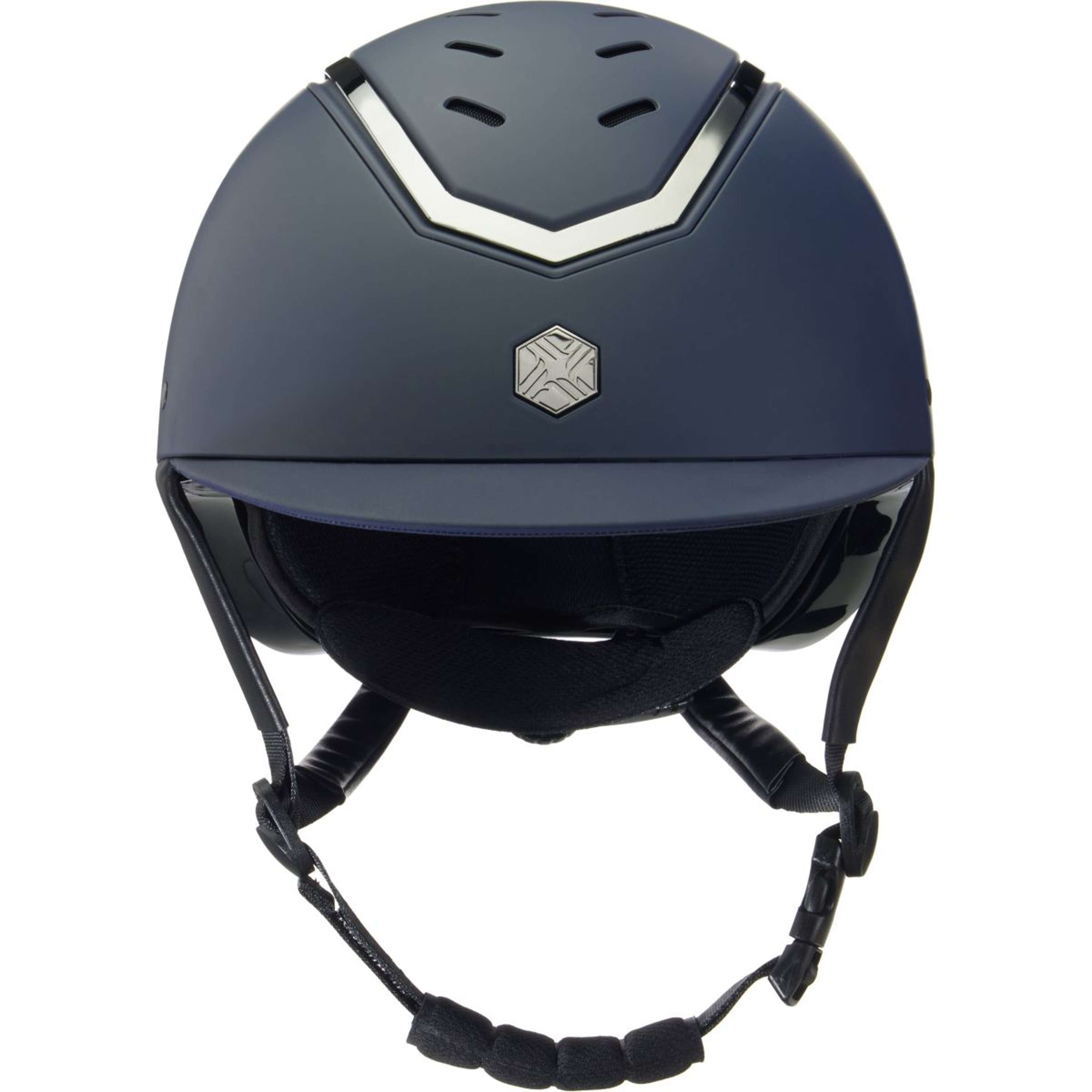 Charles Owen Kask Jeździecki Kylo Navy Matte/Pewter