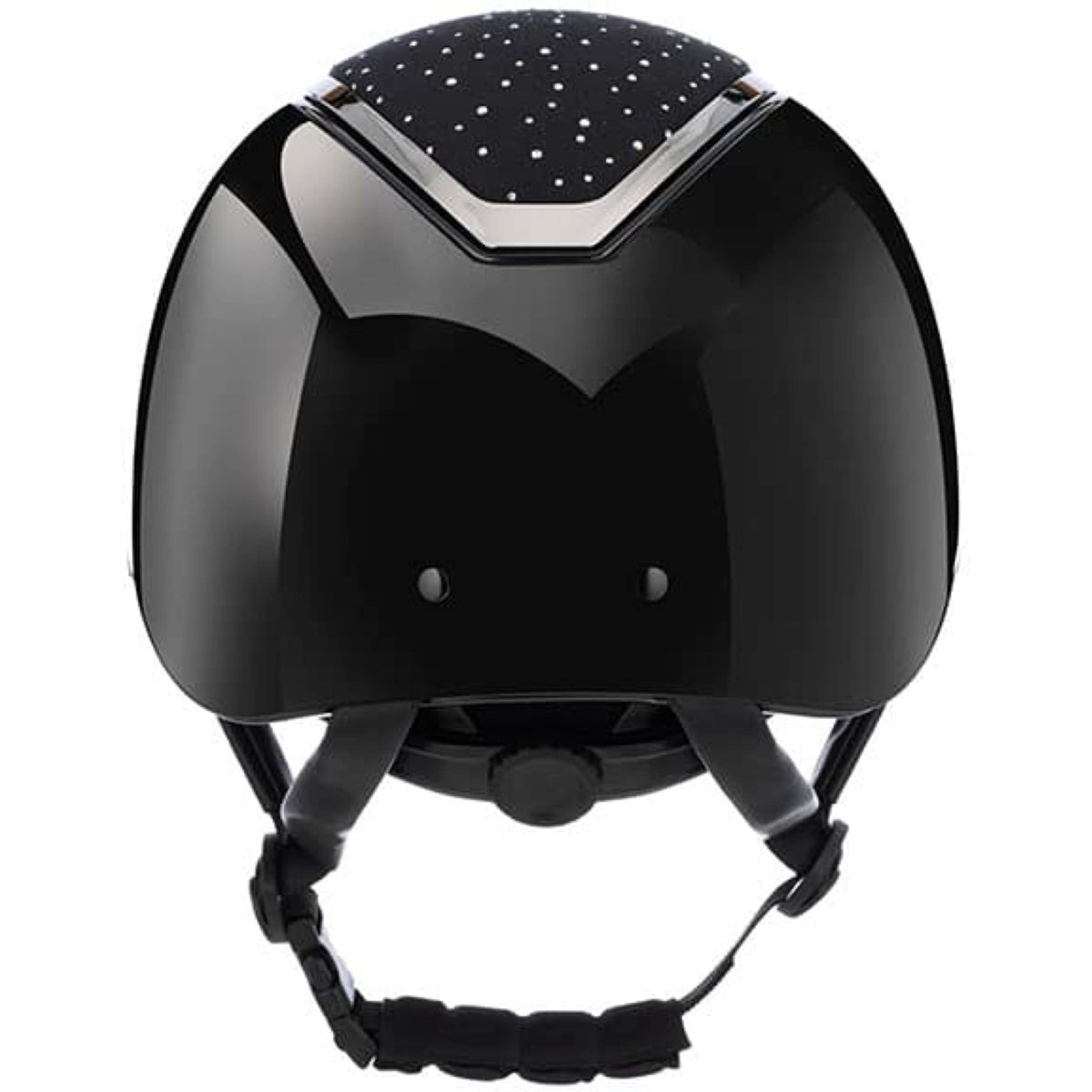 Charles Owen Kask Jeździecki Kylo Crystal Black Gloss/Chrome