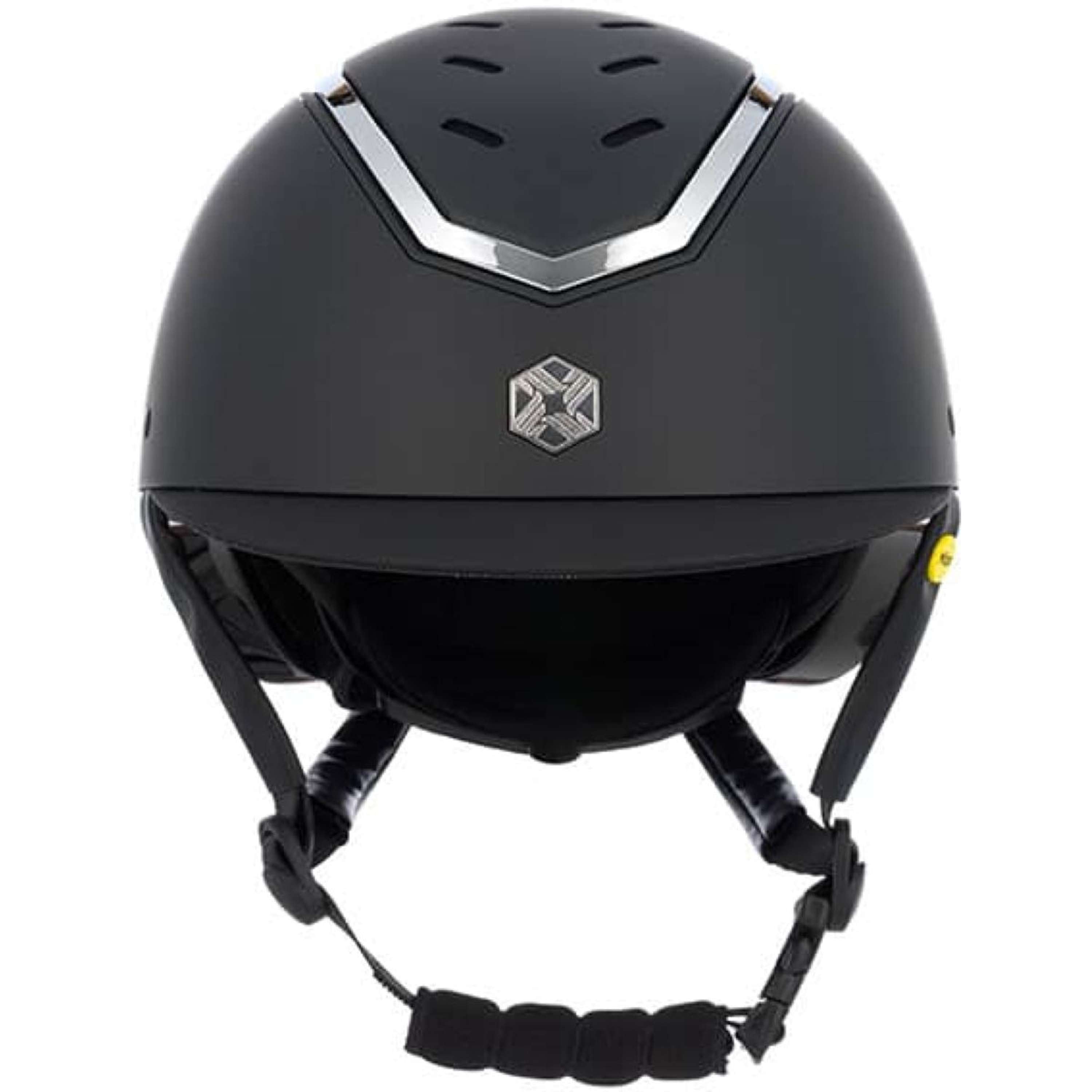 Kask jeździecki Charles Owen Kylo MIPS czarny mat/srebrny