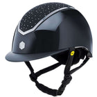 Kask jeździecki Charles Owen Kylo Crystal MIPS Navy Gloss/Silver