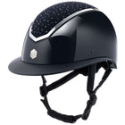 Kask jeździecki Charles Owen Kylo Crystal Wide Peak Navy Gloss/Silver