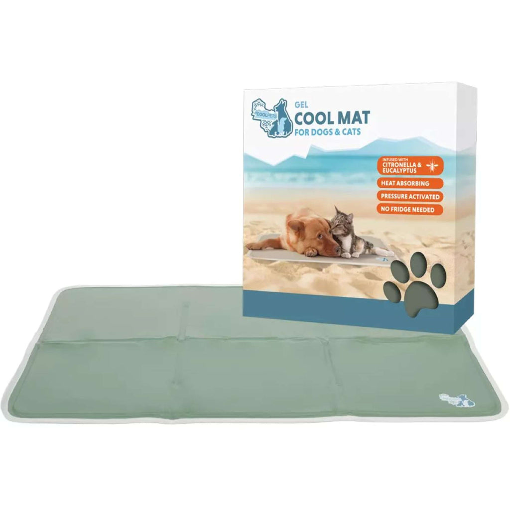 Coolpets Mata Chłodząca Gel Oliwkowy Zielony