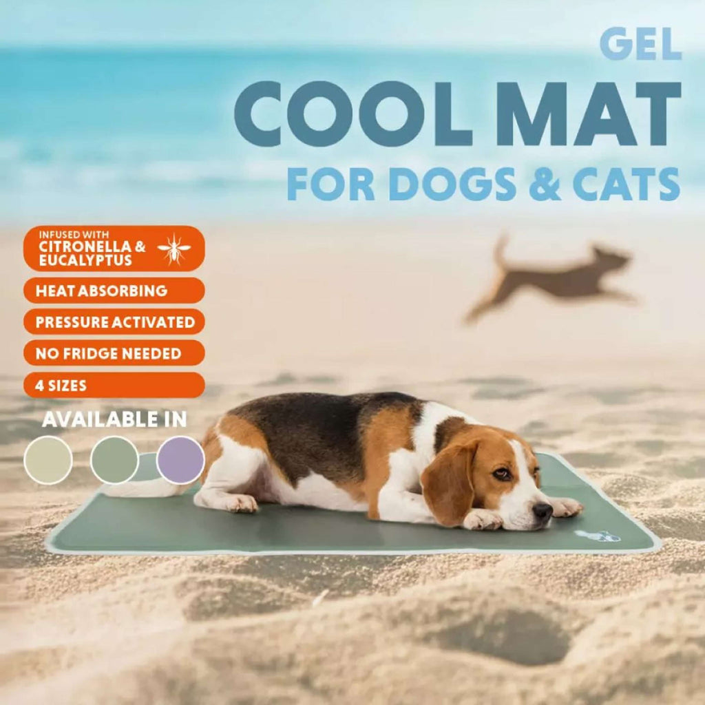 Coolpets Mata Chłodząca Gel Oliwkowy Zielony