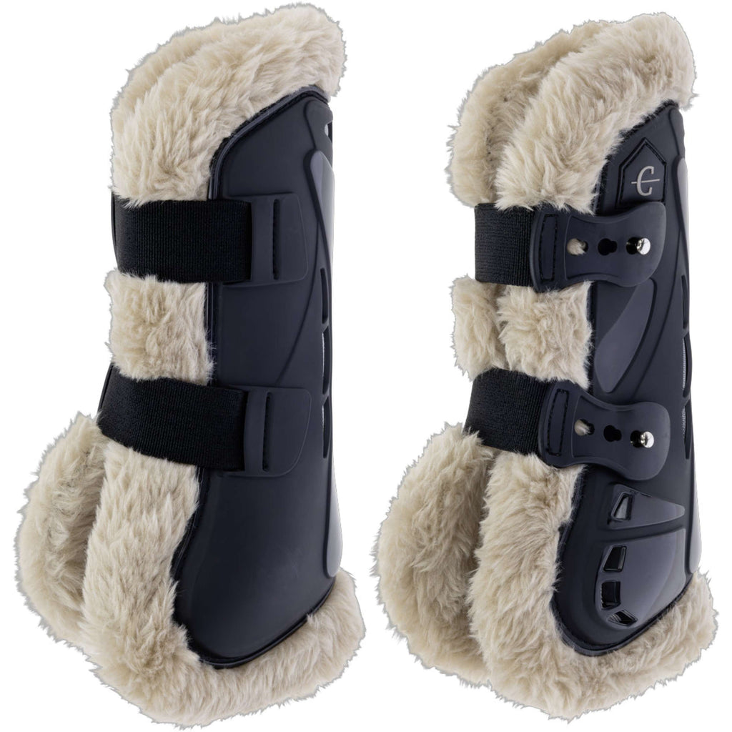 Ochraniacze na ścięgna Covalliero AW26 czarne