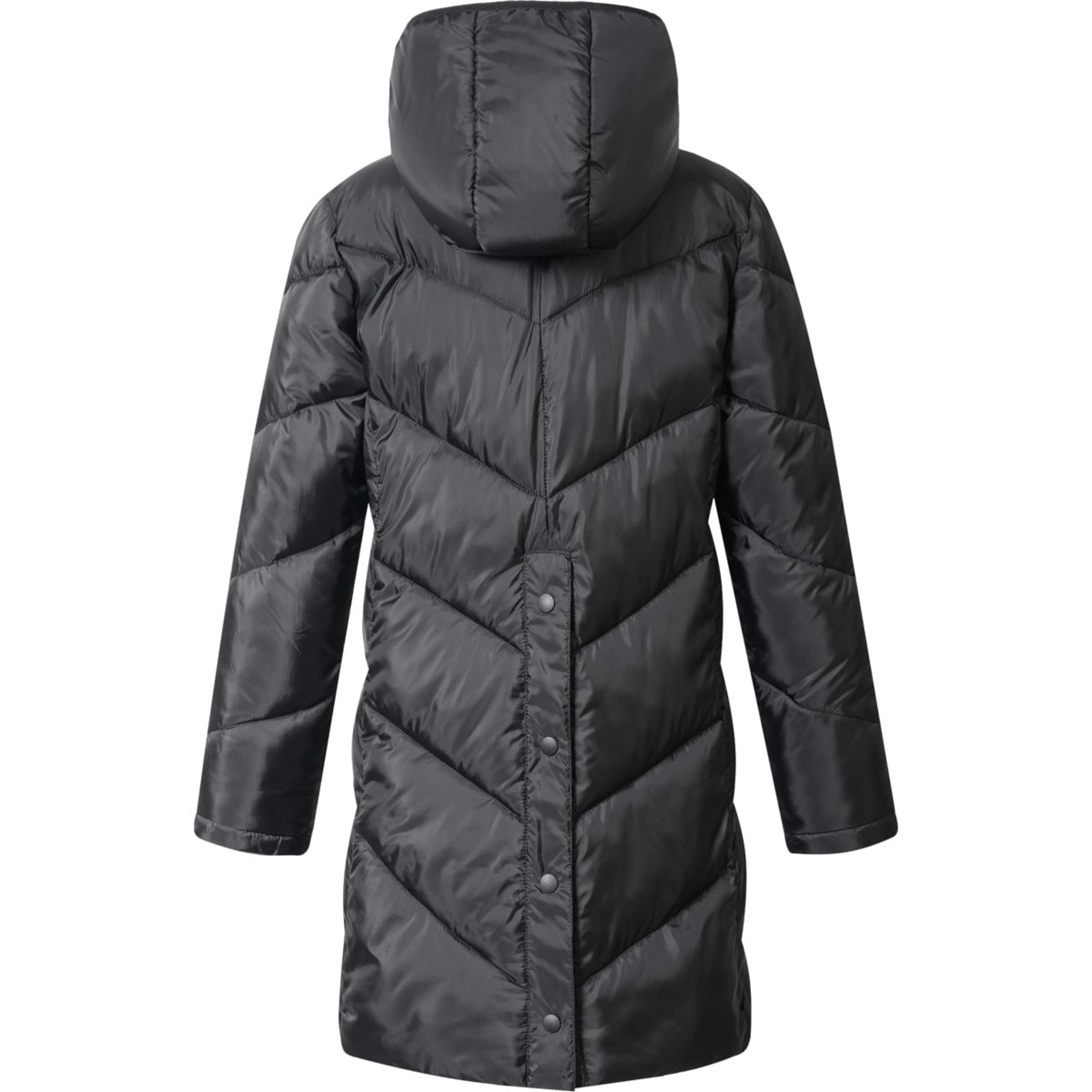 Covalliero Długi Płaszcz Zimowy AW26 Kids Czarny