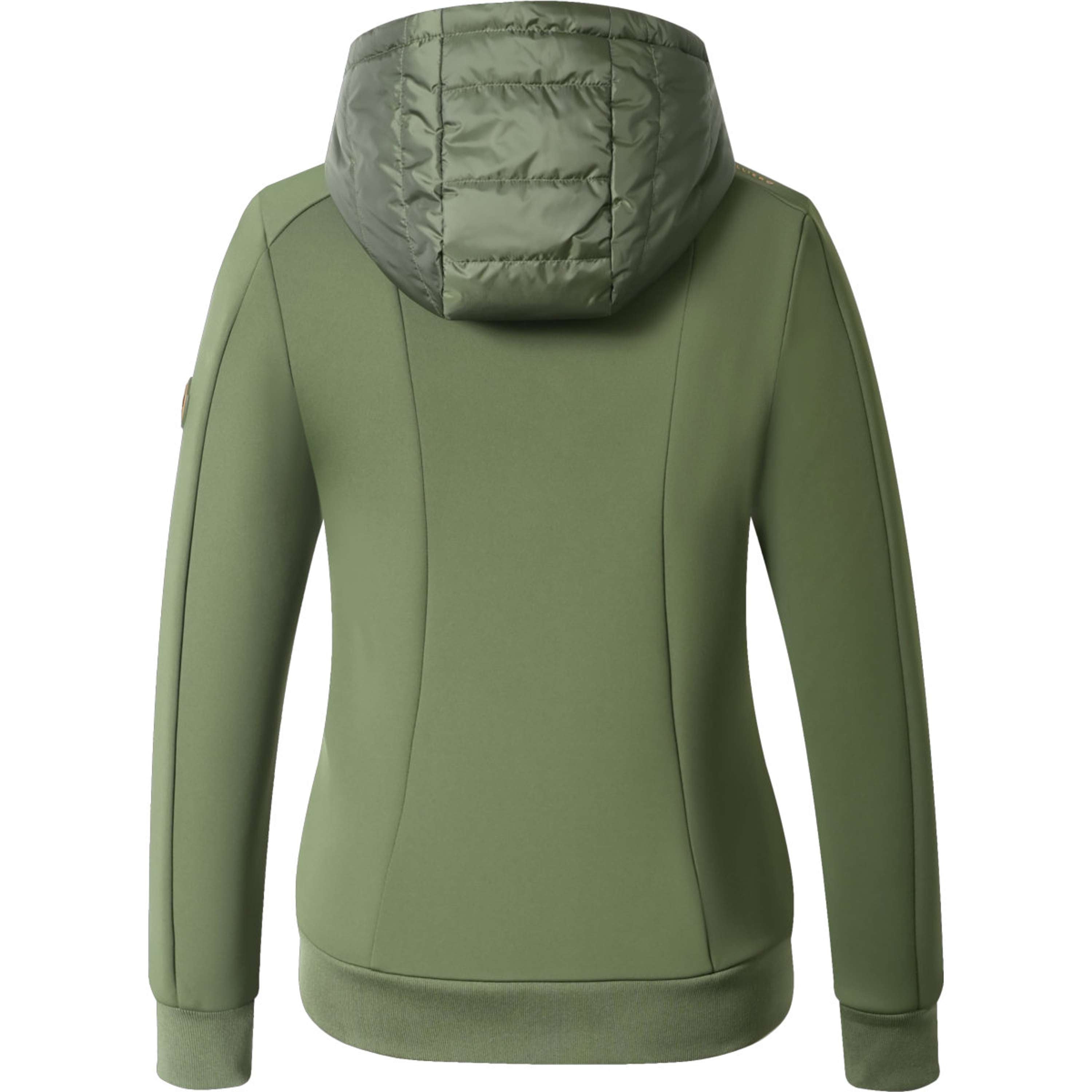 Covalliero Bluza Z Kapturem I Zamkiem AW26 Forest Green