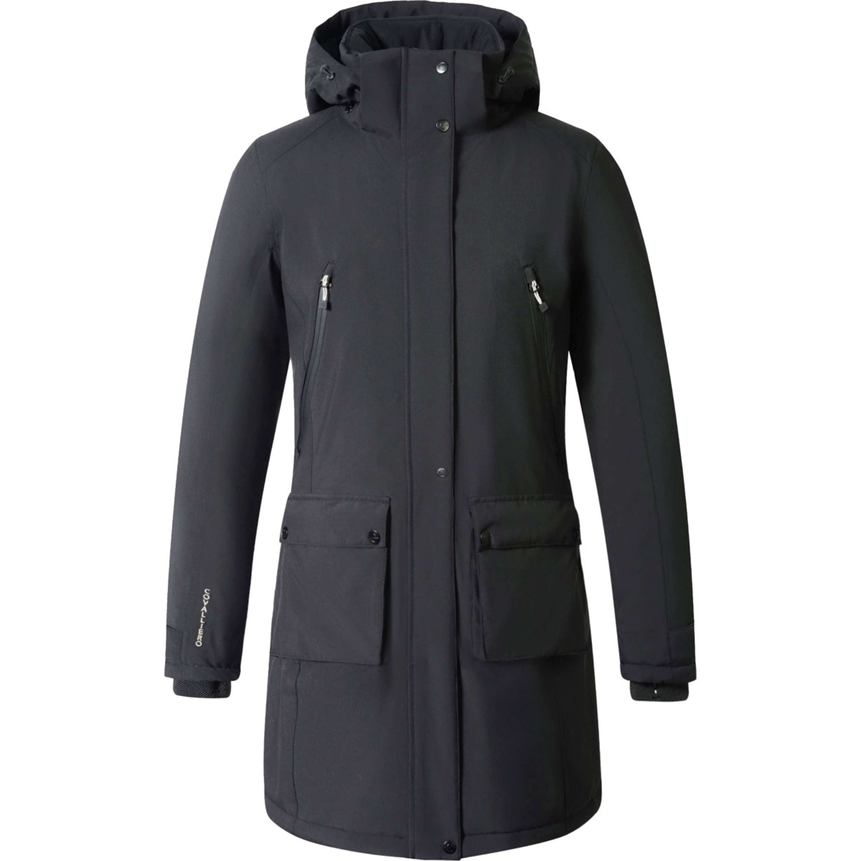 Covalliero Parka AW26 Czarny
