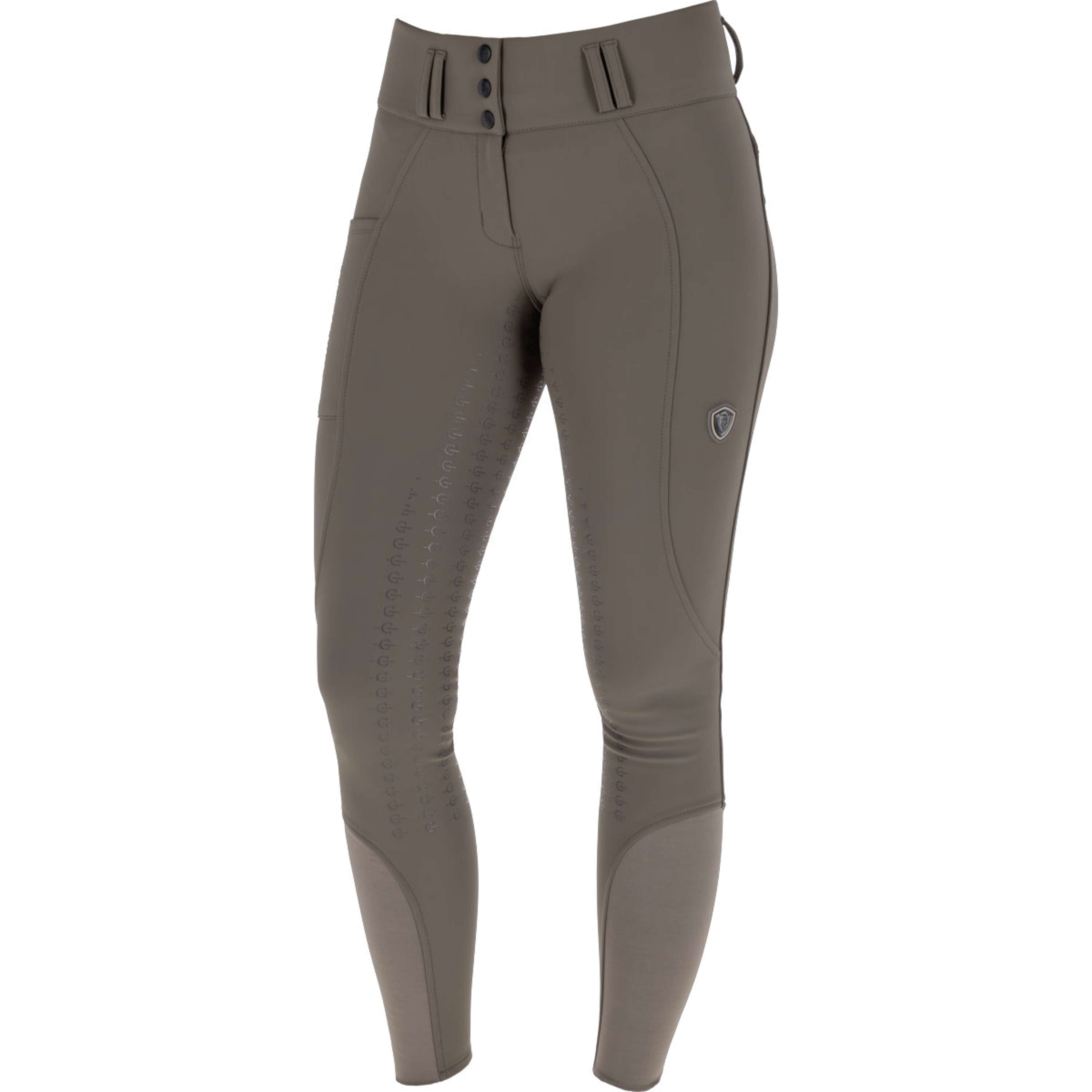 Covalliero Bryczesy Hight Waist Full Grip AW26 Milky Chocolate
