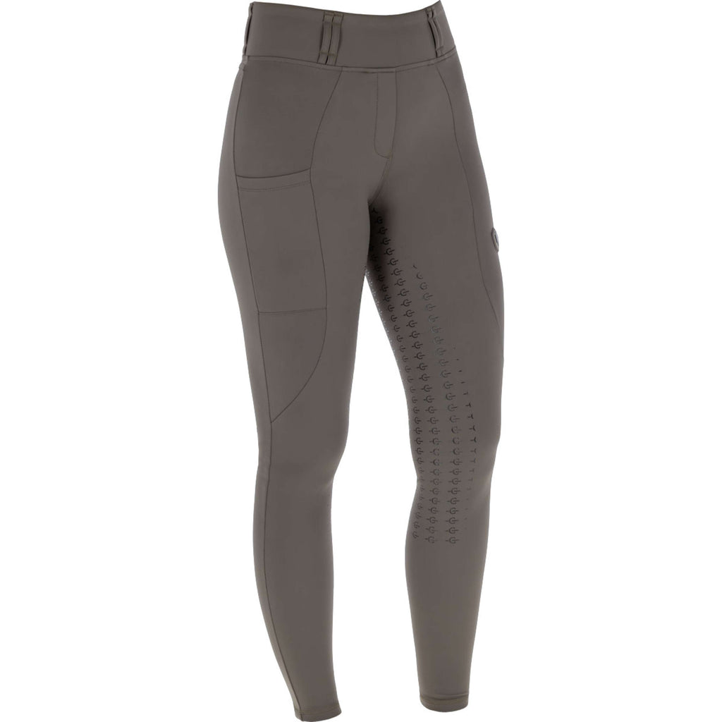 Covalliero Bryczesy jeździeckie z pełnym lejem silikonowym AW26 Milky Chocolate