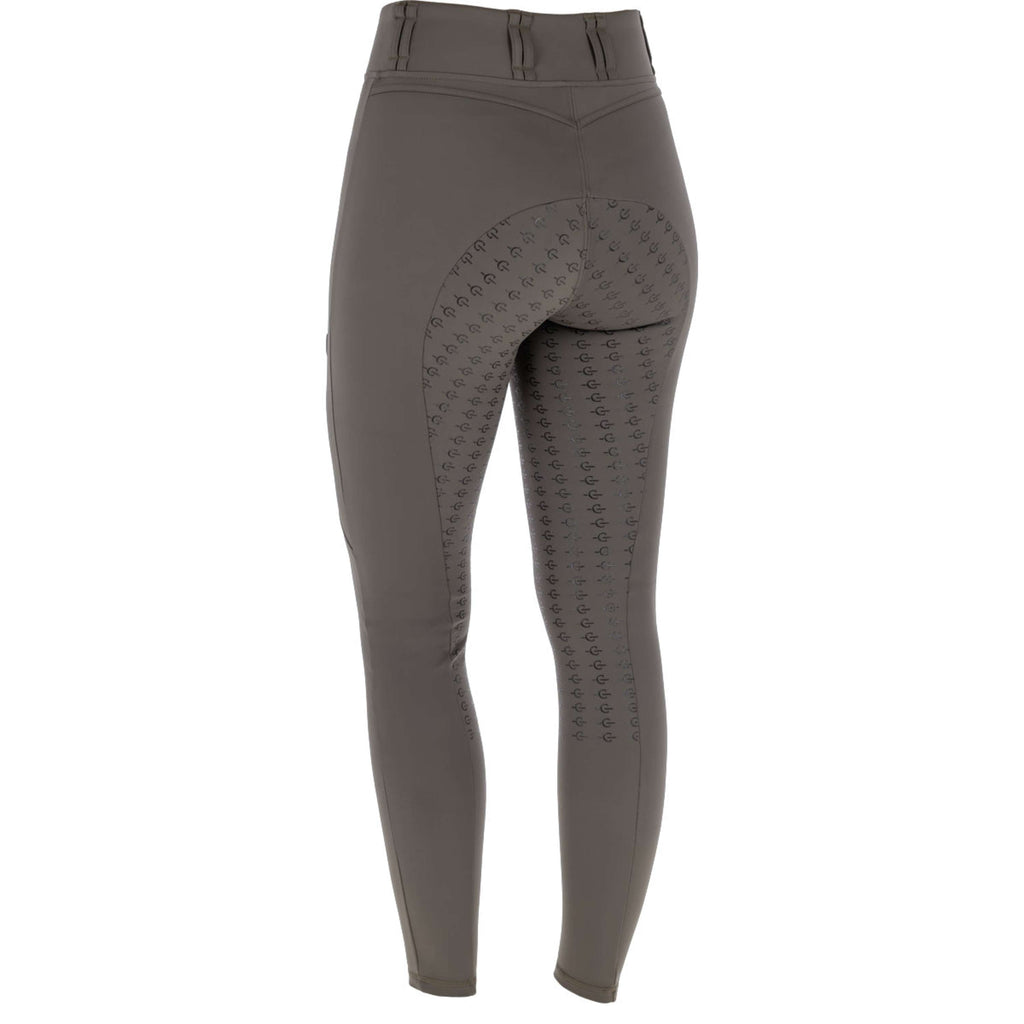Covalliero Bryczesy jeździeckie z pełnym lejem silikonowym AW26 Milky Chocolate