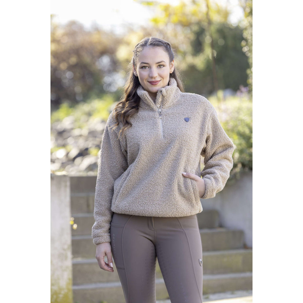 Covalliero Sweter Teddy AW26 Beige