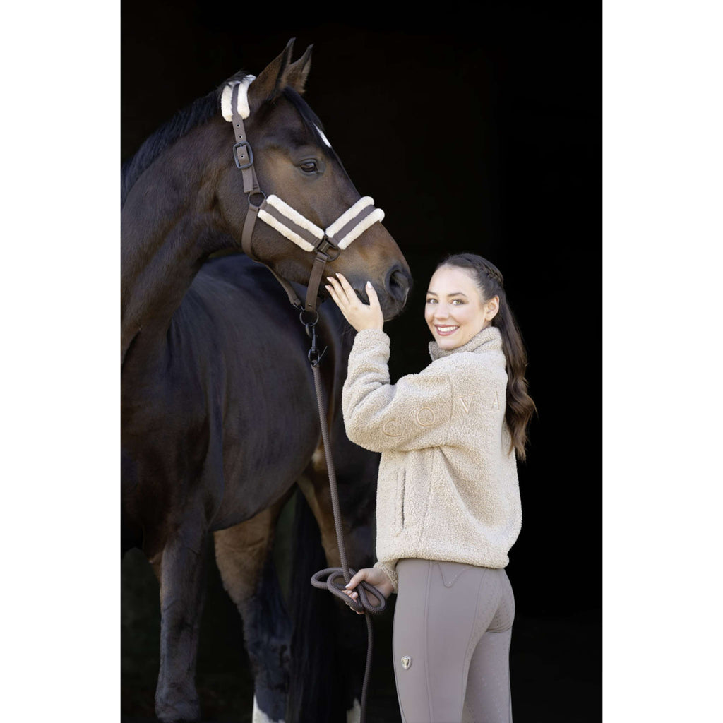 Covalliero Sweter Teddy AW26 Beige