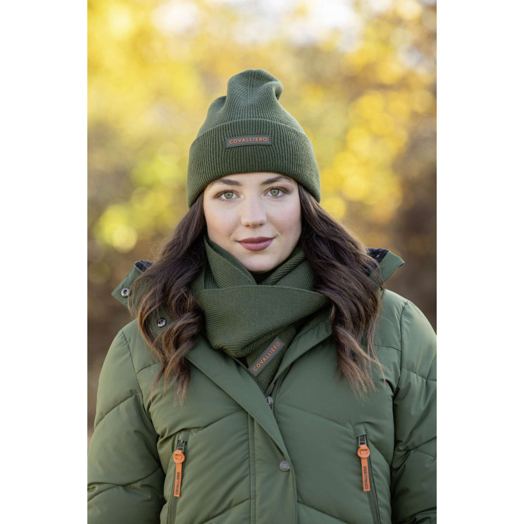 Czapka Covalliero AW26 Forest Green