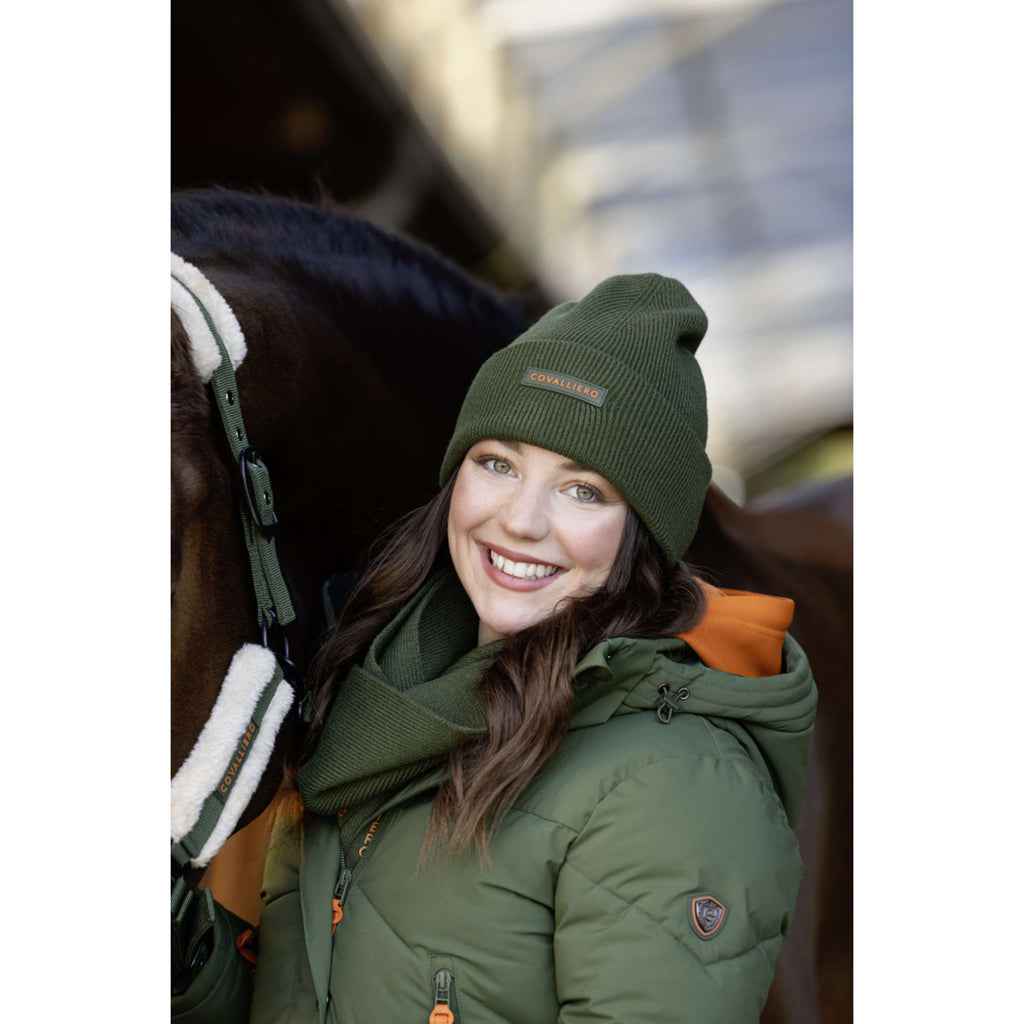 Czapka Covalliero AW26 Forest Green