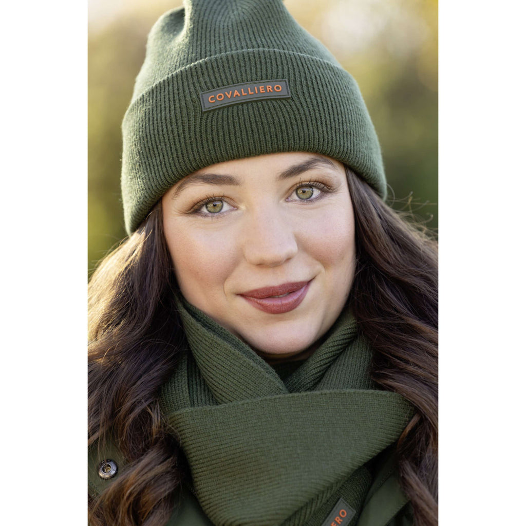 Czapka Covalliero AW26 Forest Green