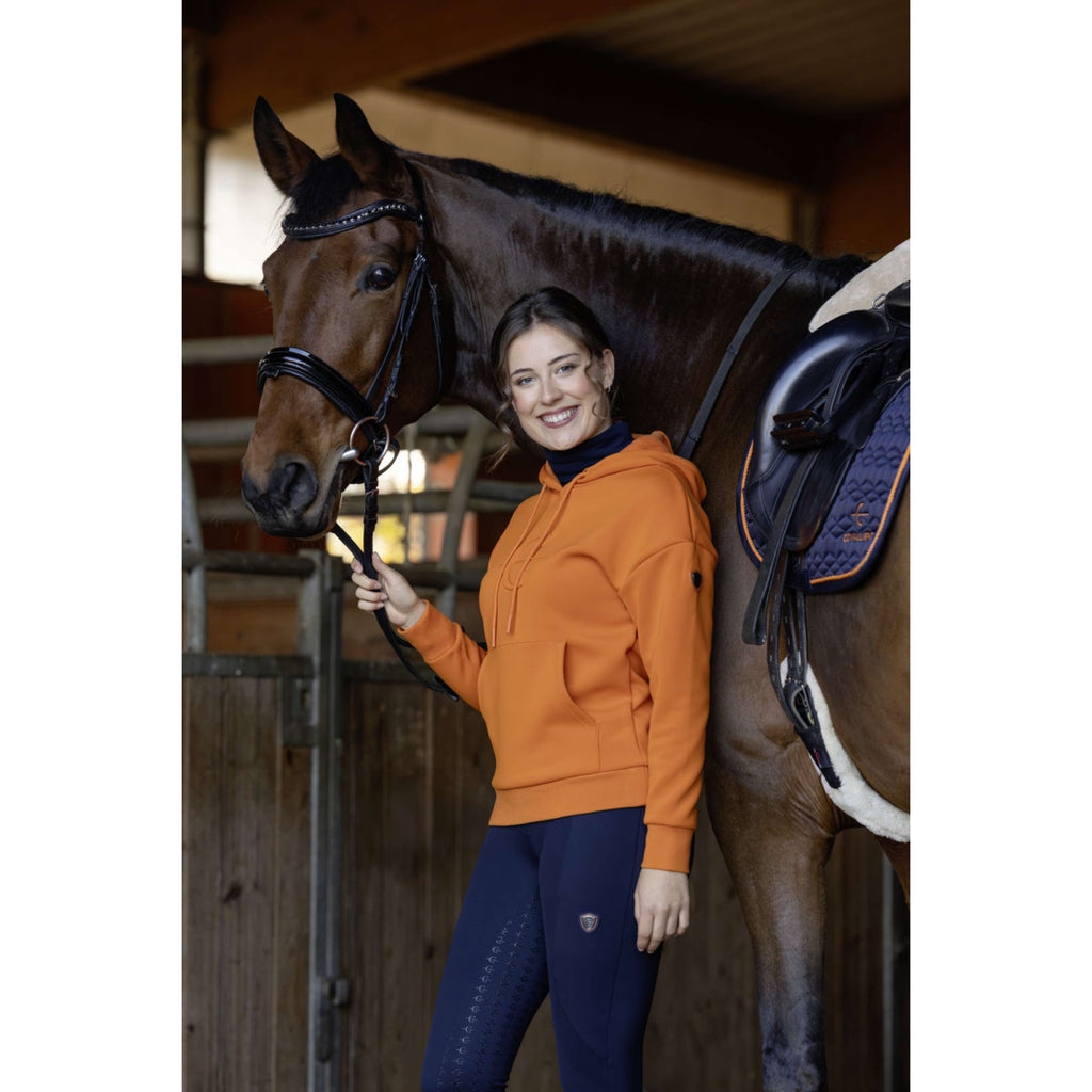 Covalliero Bluza Z Kapturem AW26 Pomarańczowy