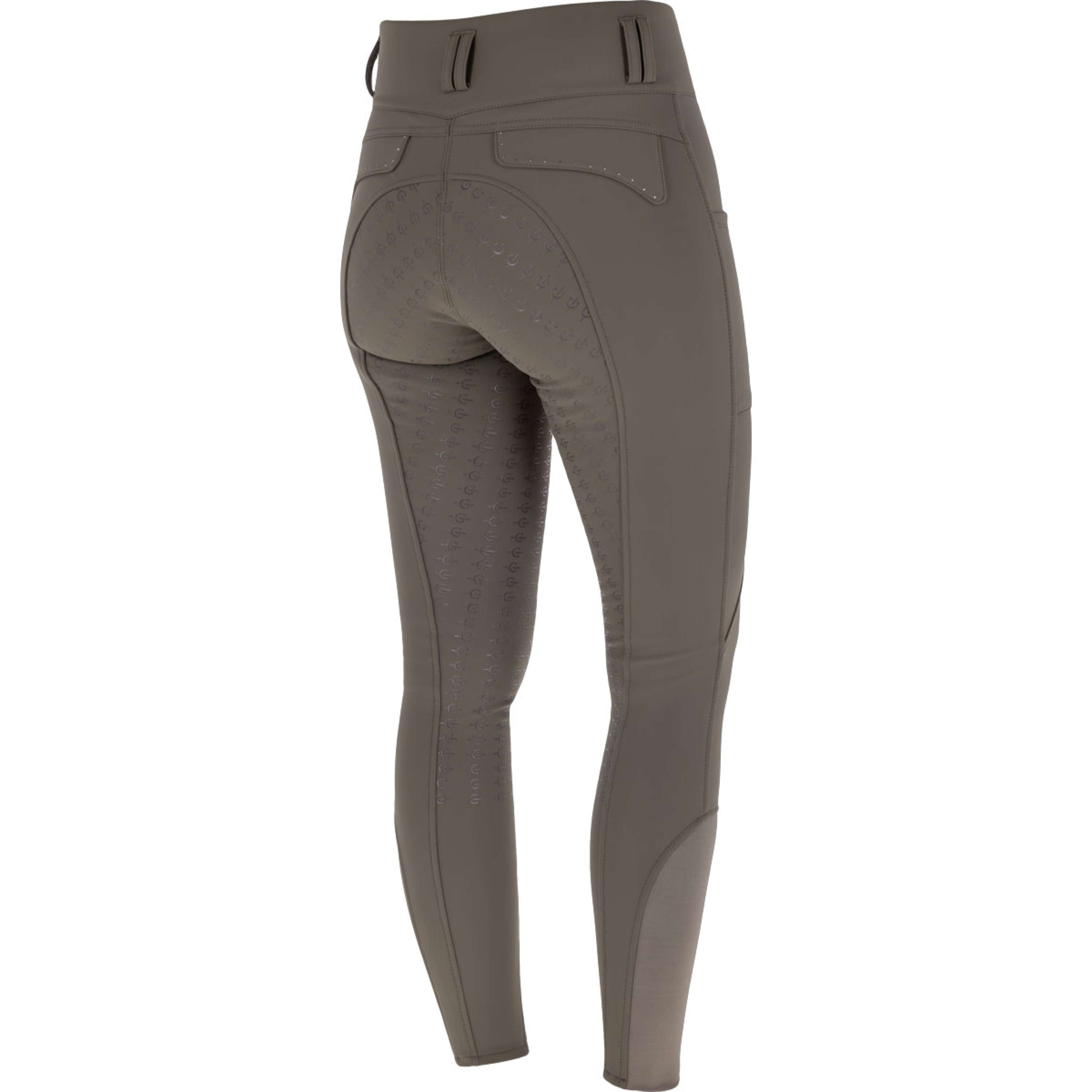 Covalliero Bryczesy Hight Waist Full Grip AW26 Milky Chocolate