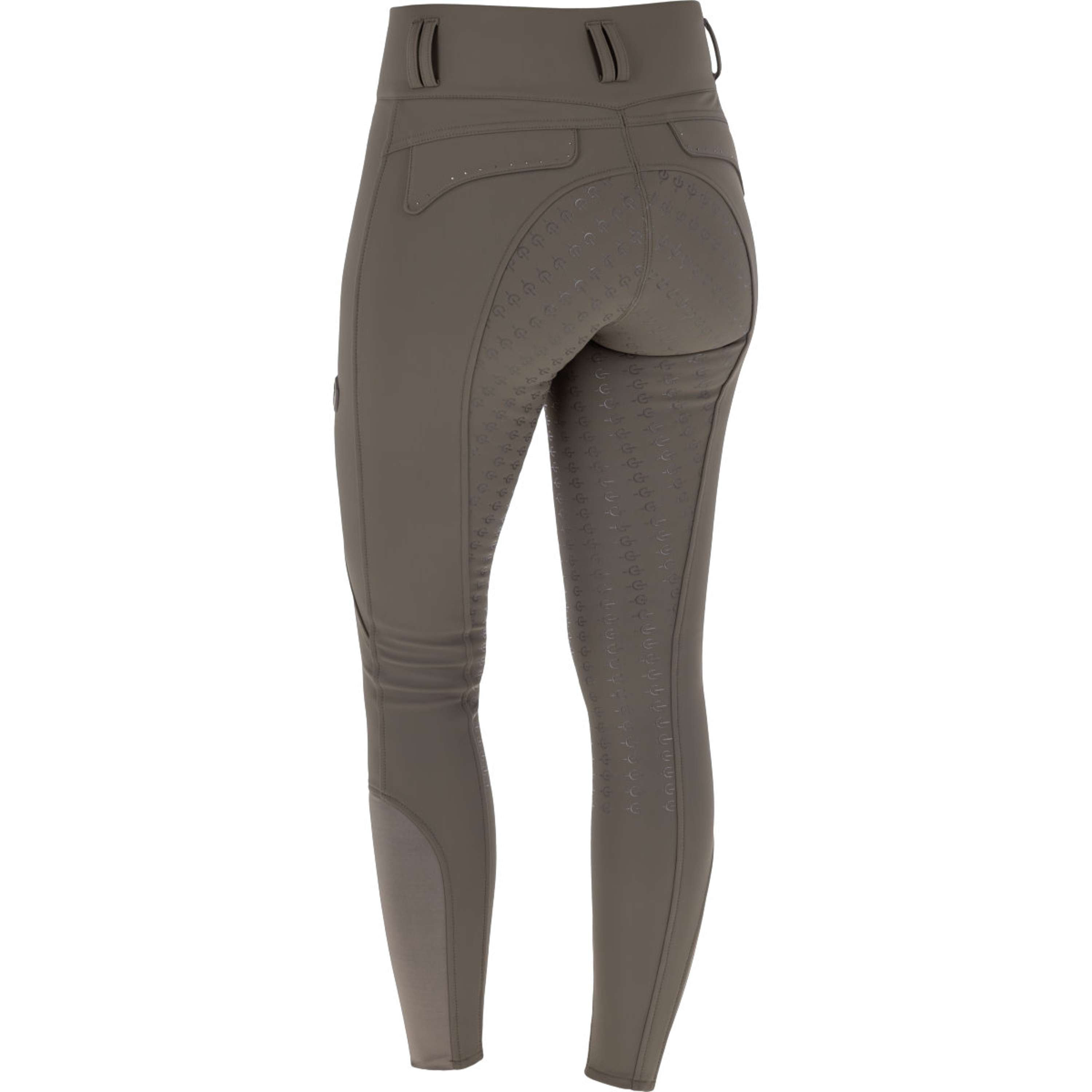 Covalliero Bryczesy Hight Waist Full Grip AW26 Milky Chocolate