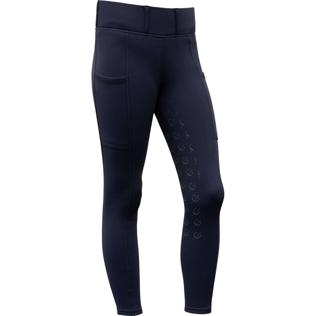 Covalliero Bryczesy jeździeckie Full Grip AW26 dziecięce ciemnogranatowe