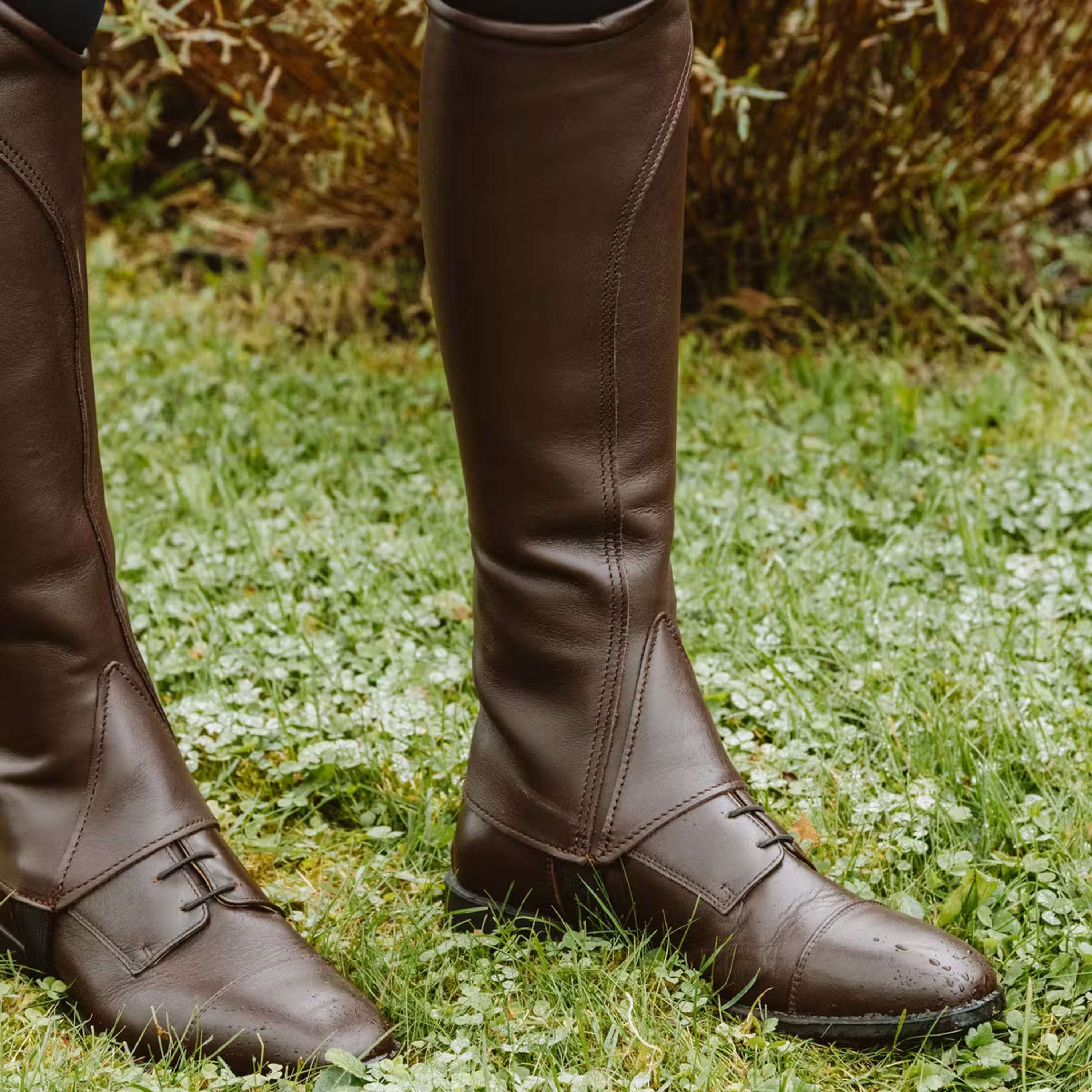 Dyon Jodhpury Front laces Brązowy