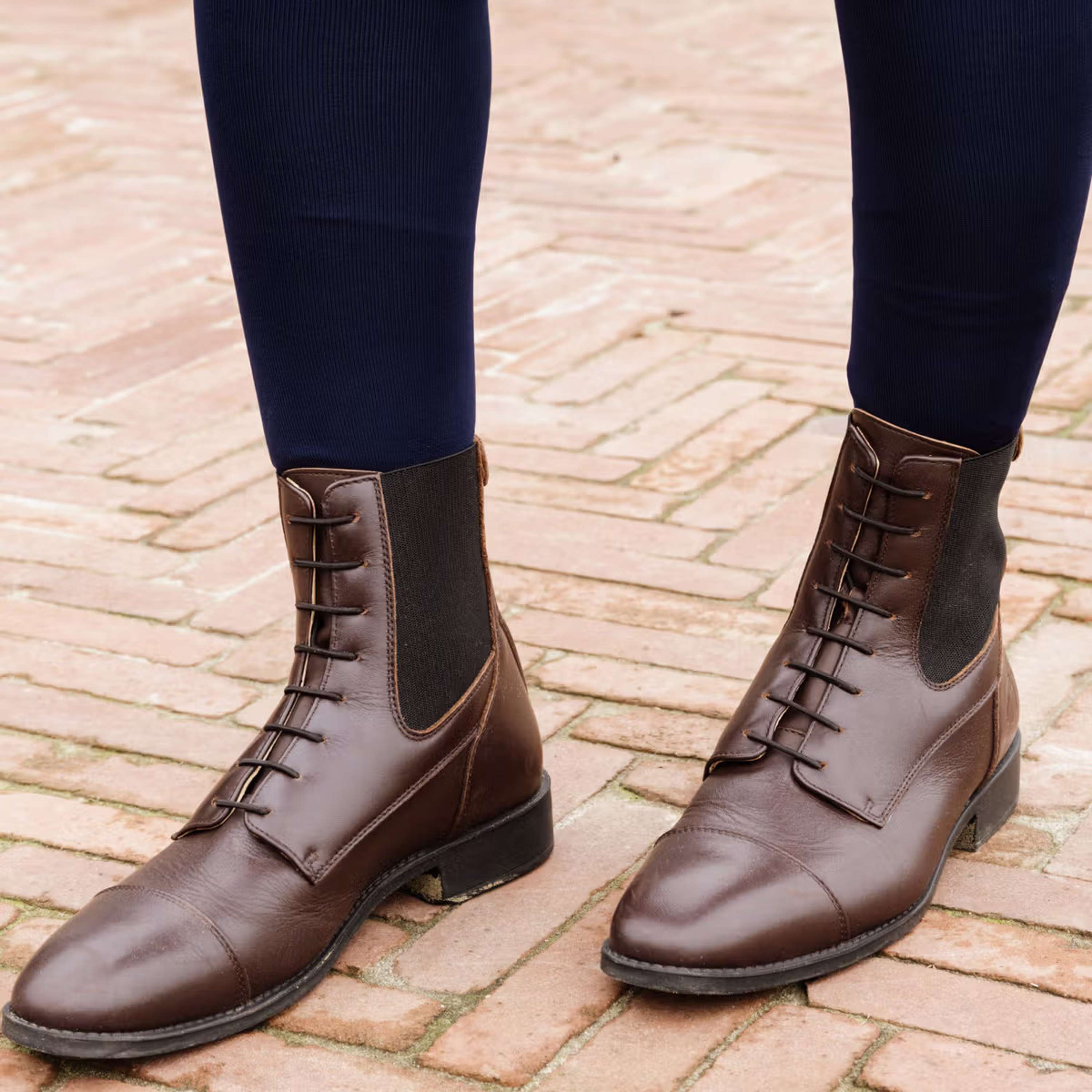 Dyon Jodhpury Front laces Brązowy