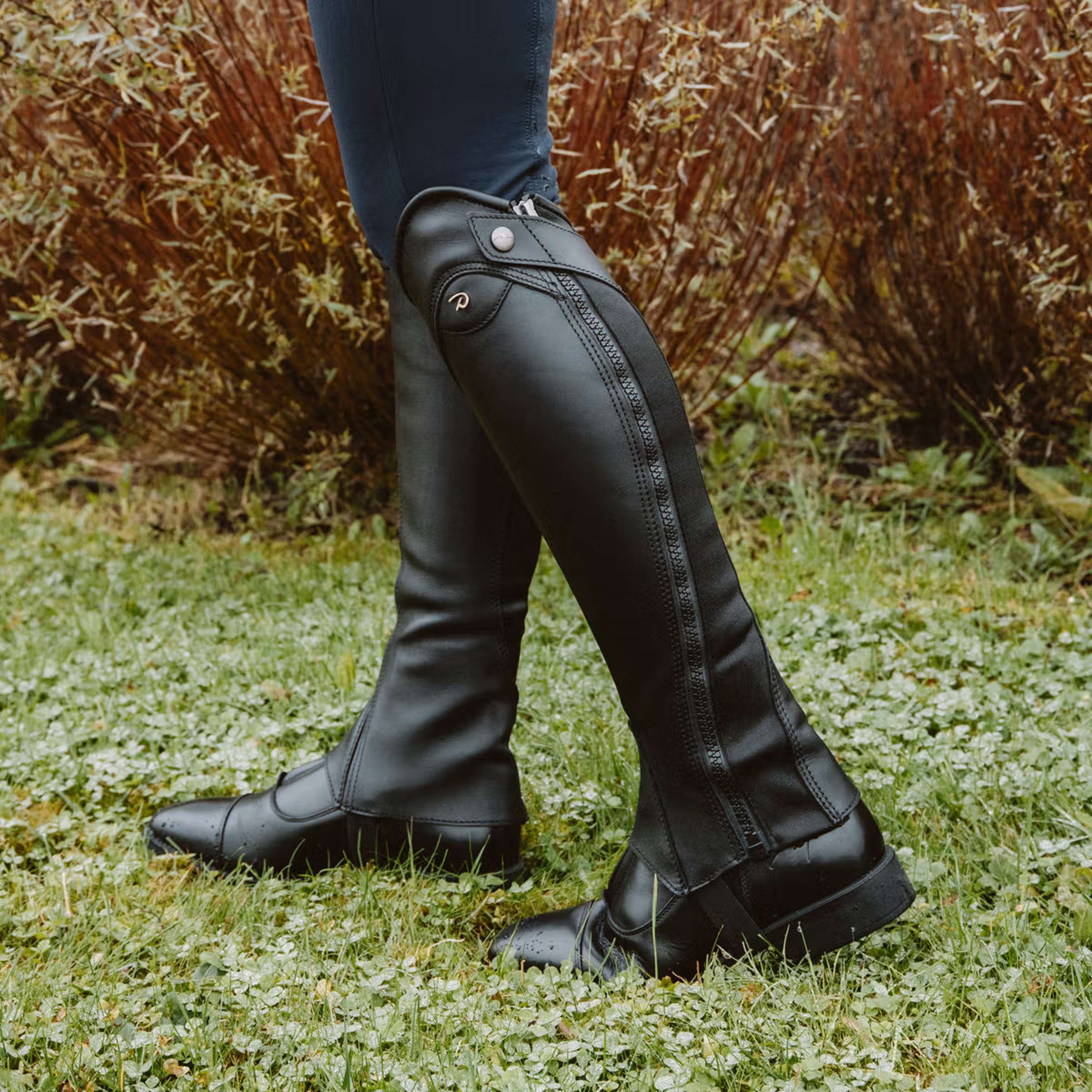 Dyon Jodhpury Front Zipper Czarny