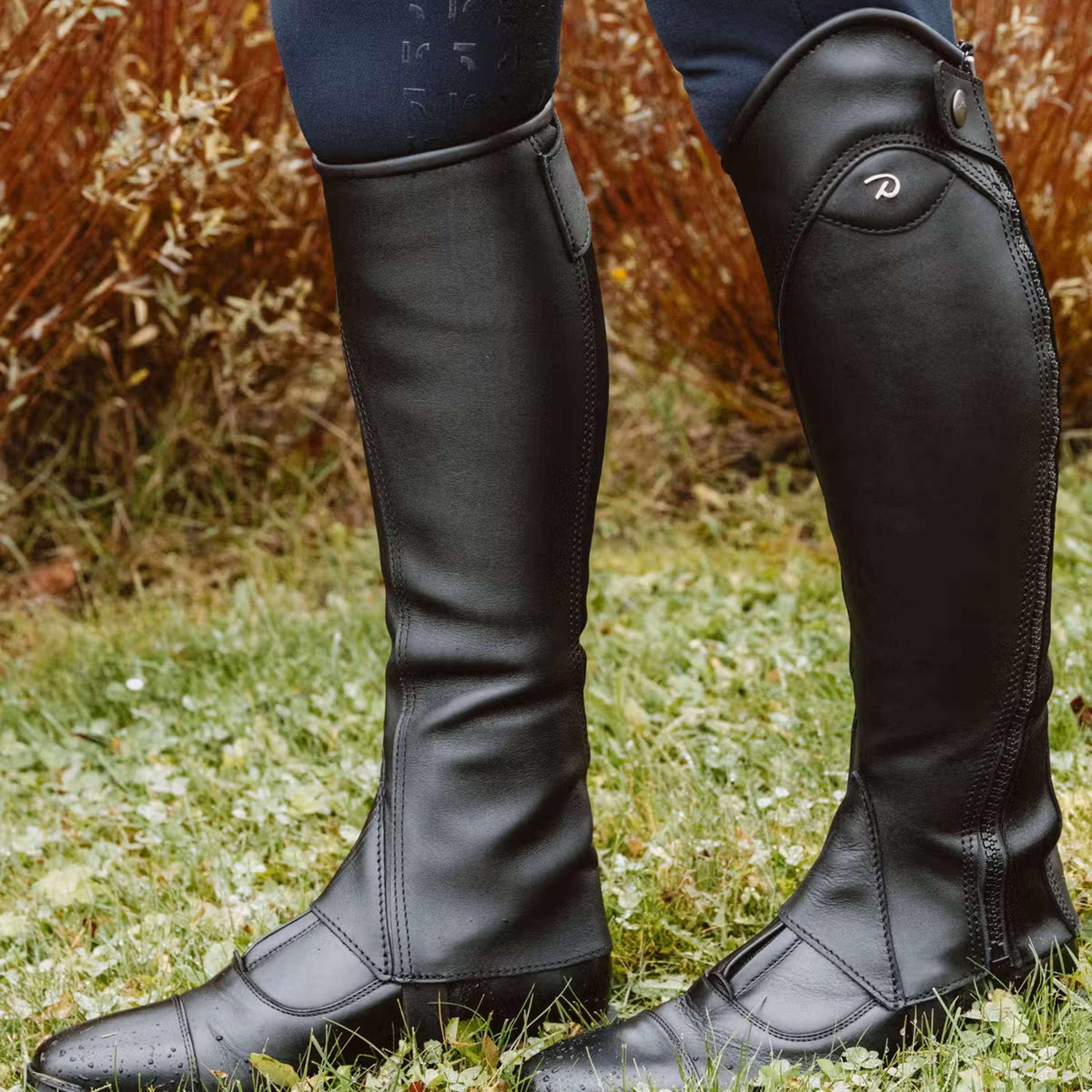 Dyon Jodhpury Front Zipper Czarny