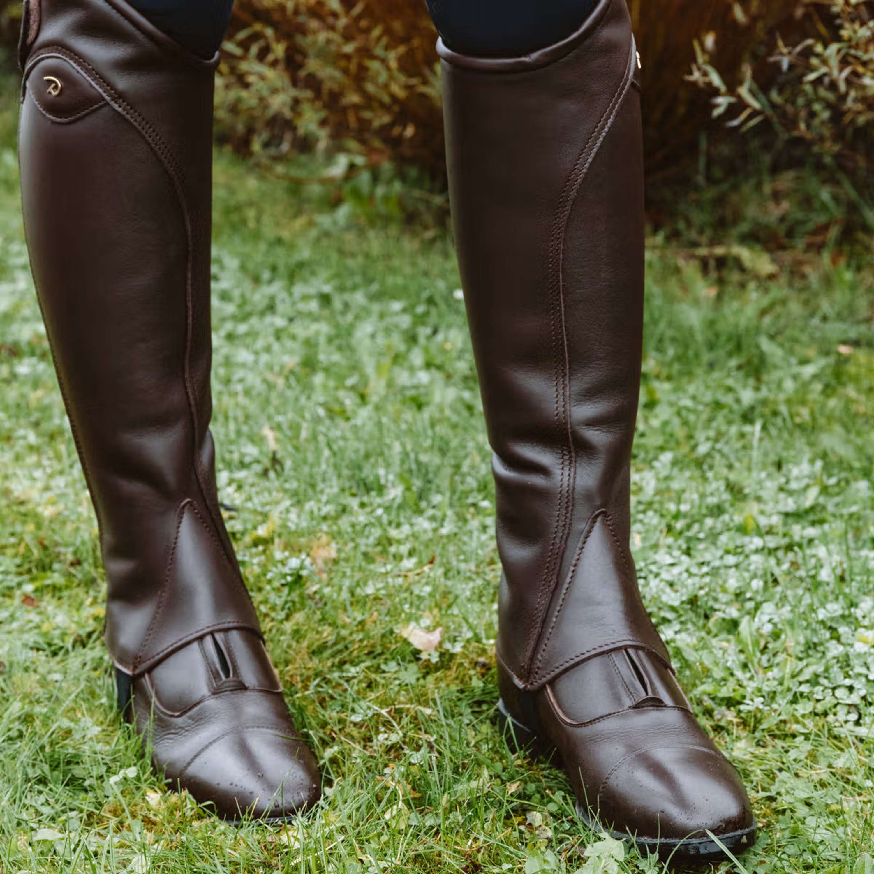 Dyon Jodhpury Front Zipper Brązowy