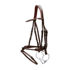 Ogłowie Dyon Round Leather Brązowe