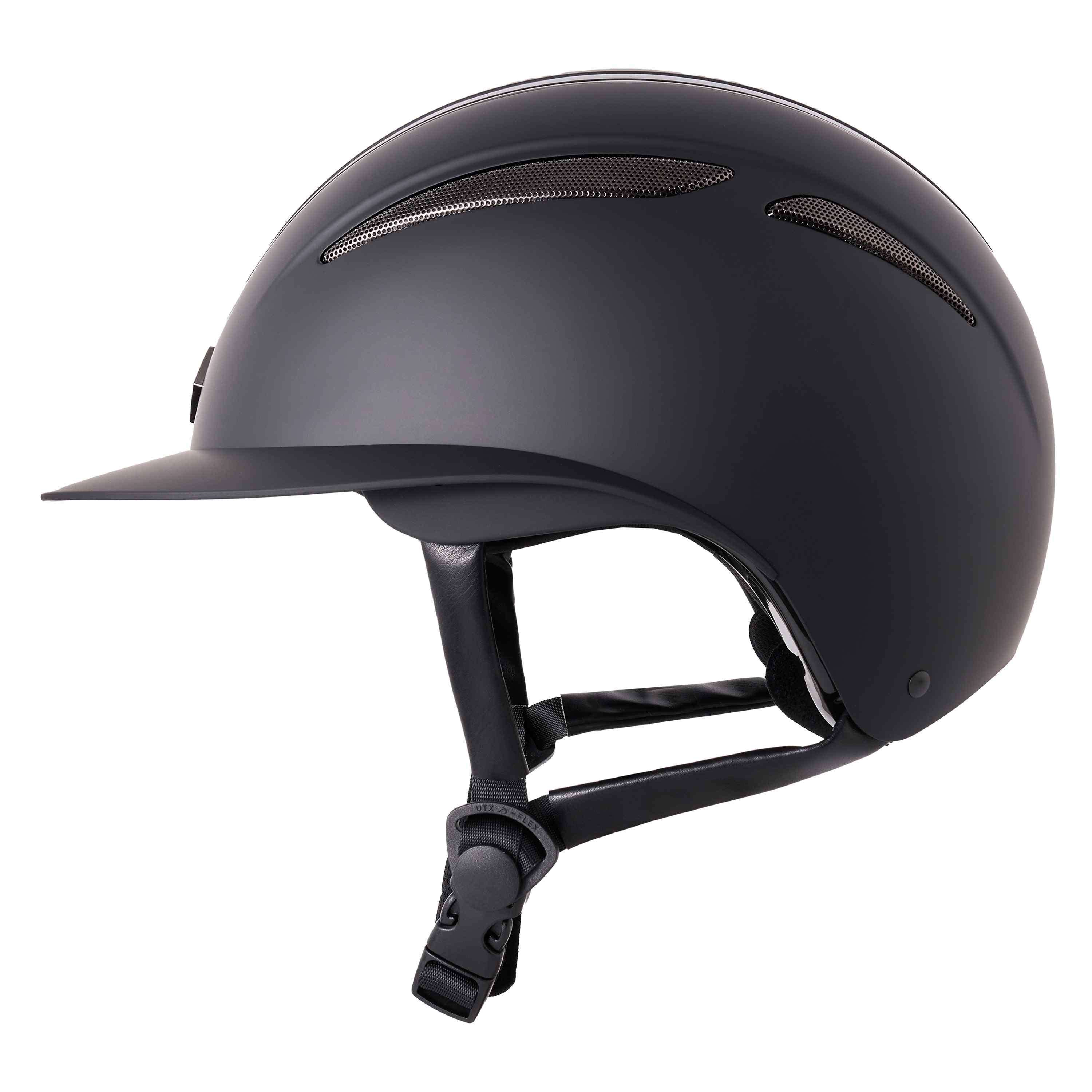 Imperial Riding Kask jeździecki IRHOlania Deluxe Big Visor czarny
