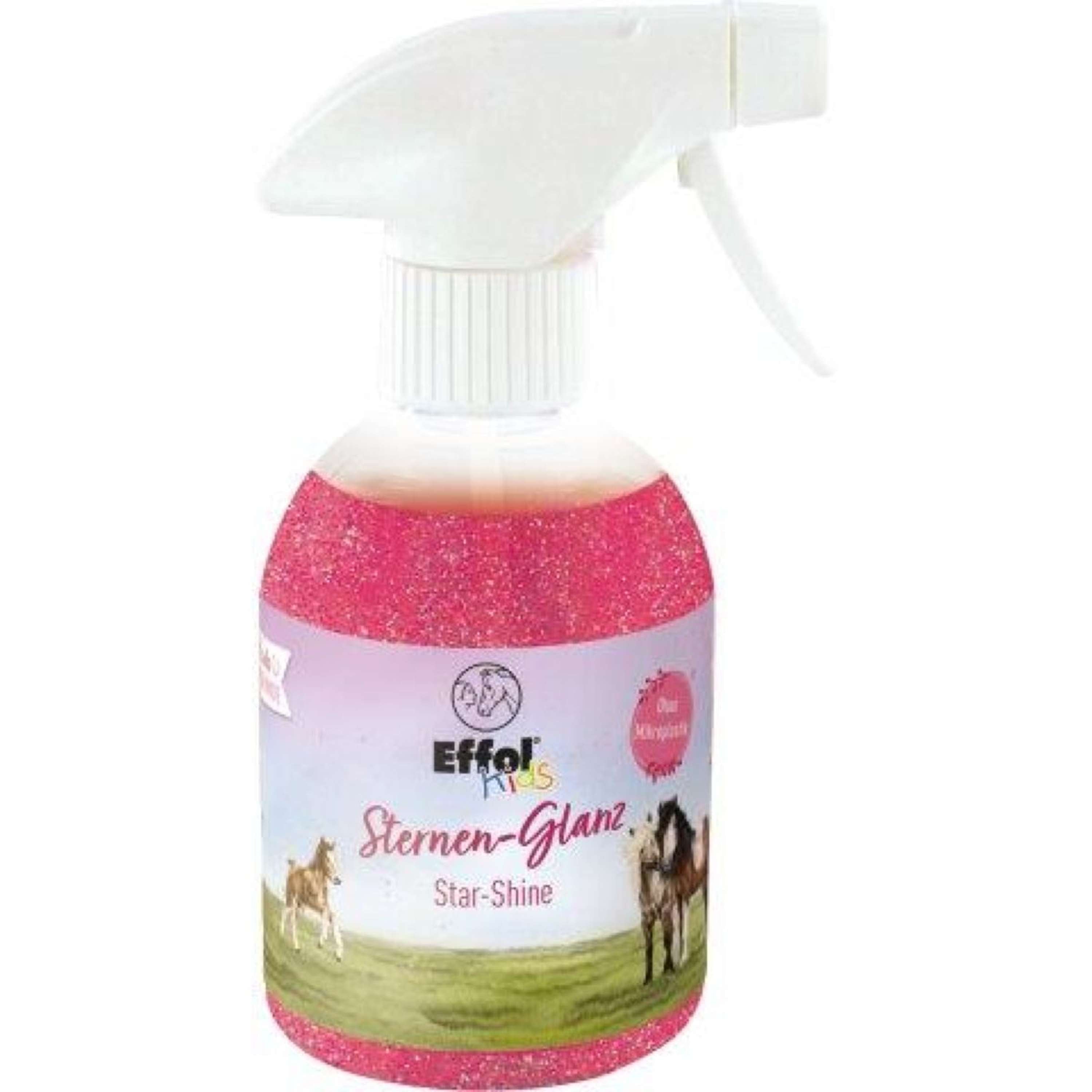 Spray z brokatem dla dzieci Effol Gwiezdny Blask Różowy