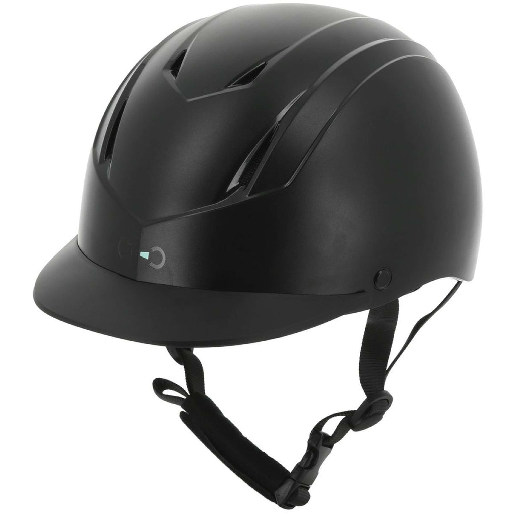 Riding World Kask jeździecki Topy matowy czarny