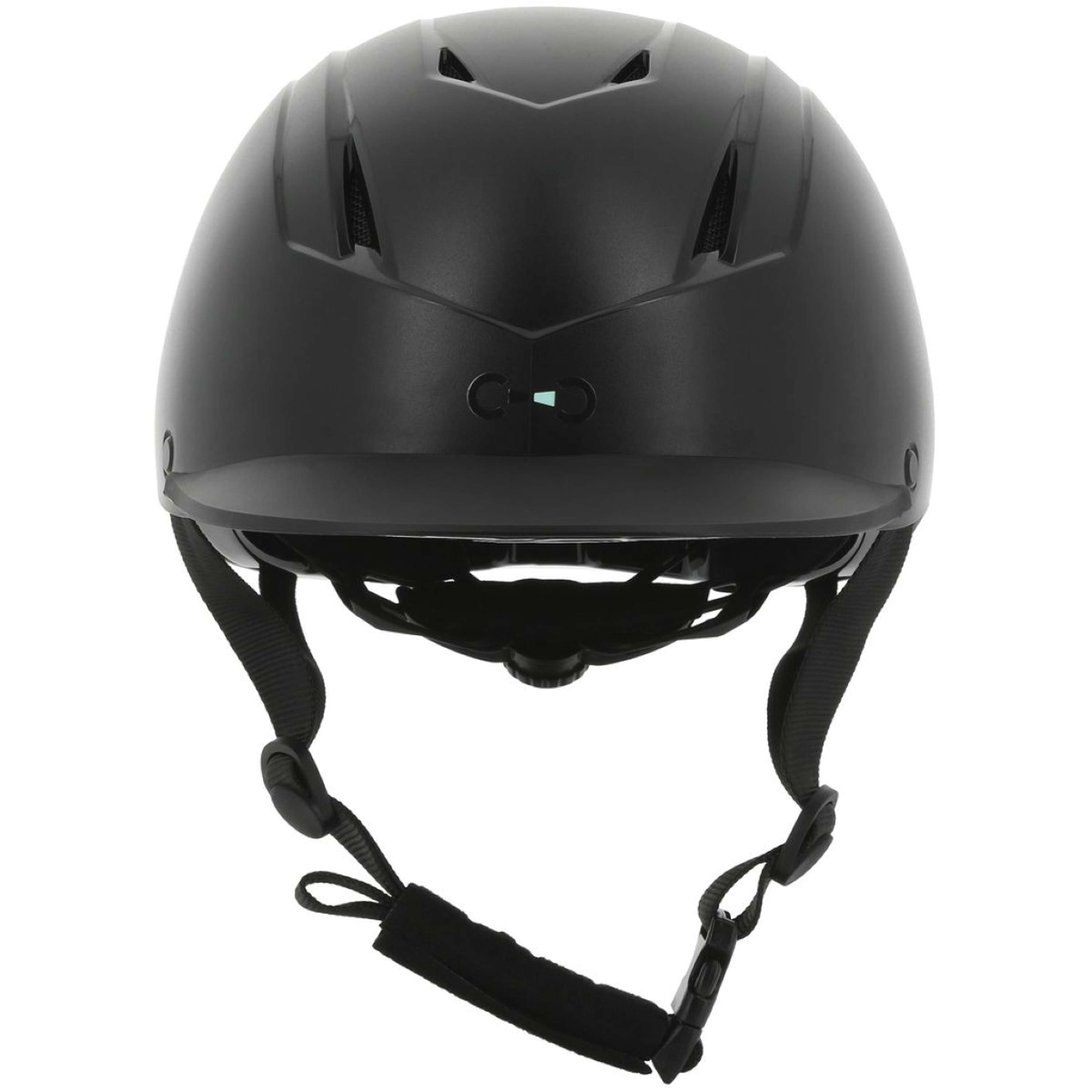 Riding World Kask jeździecki Topy matowy czarny