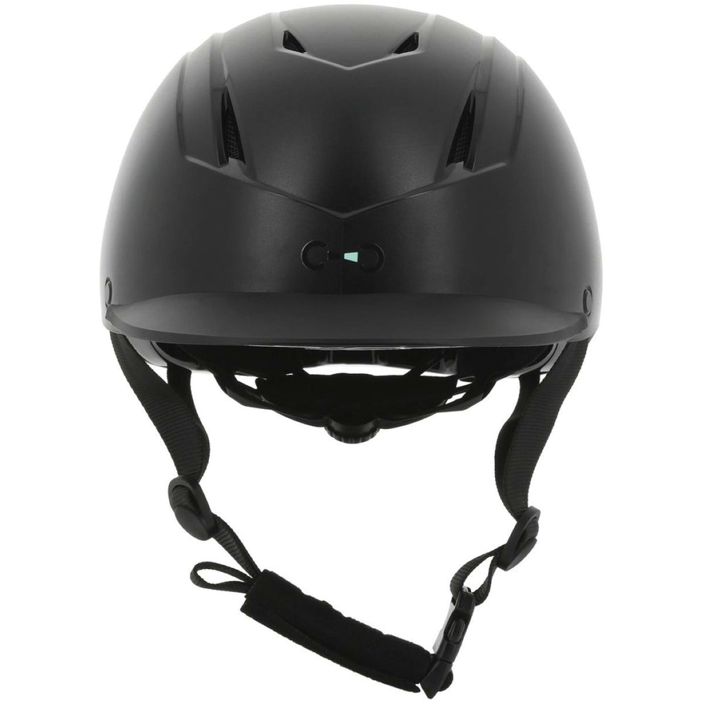 Riding World Kask jeździecki Topy matowy czarny