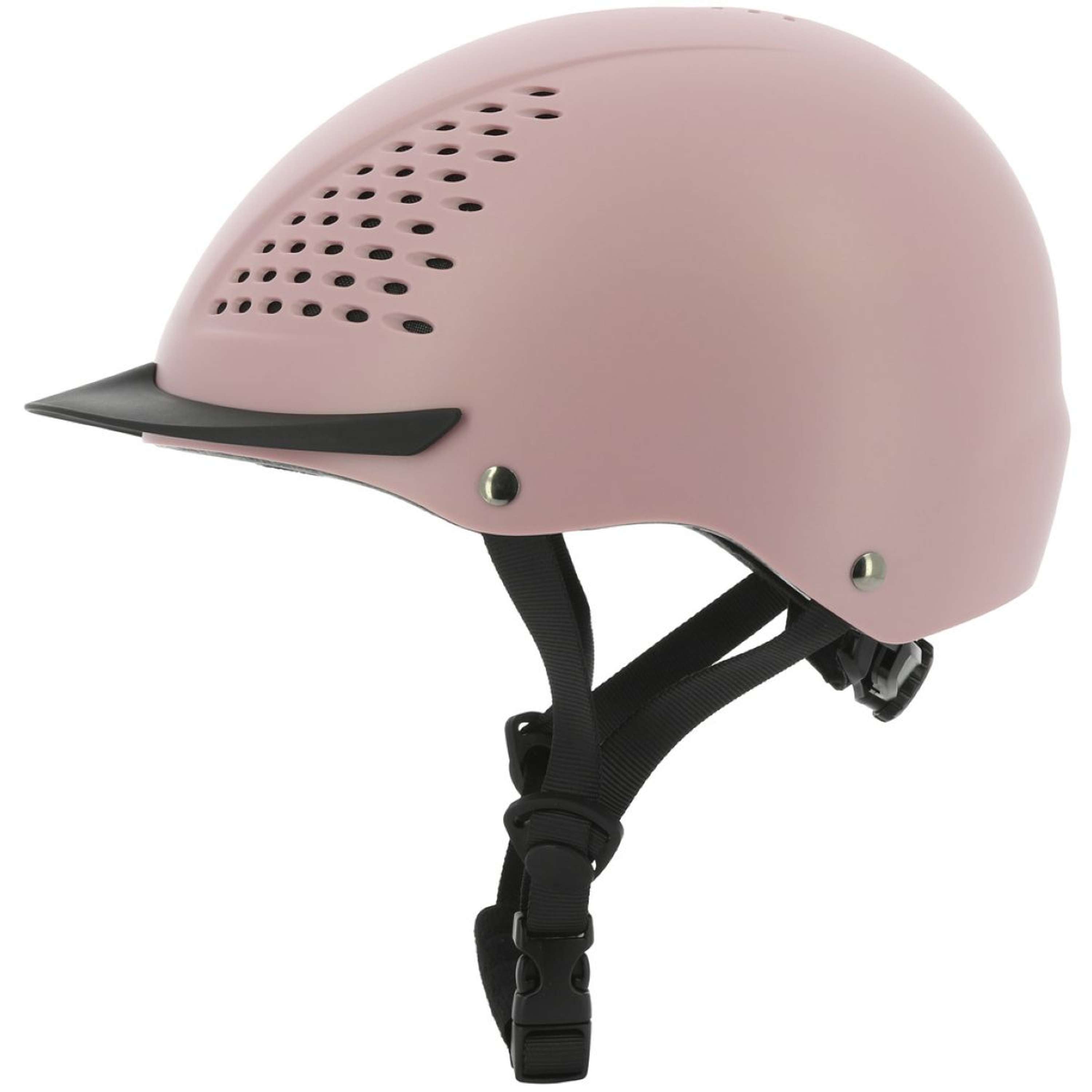 Riding World Kask Jeździecki Windy Matowy Różowy