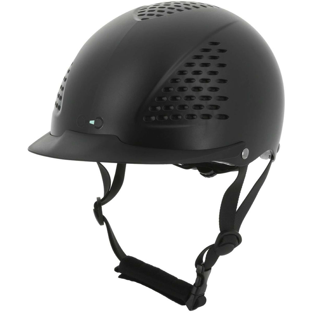 Kask jeździecki Riding World Windy, czarny matowy