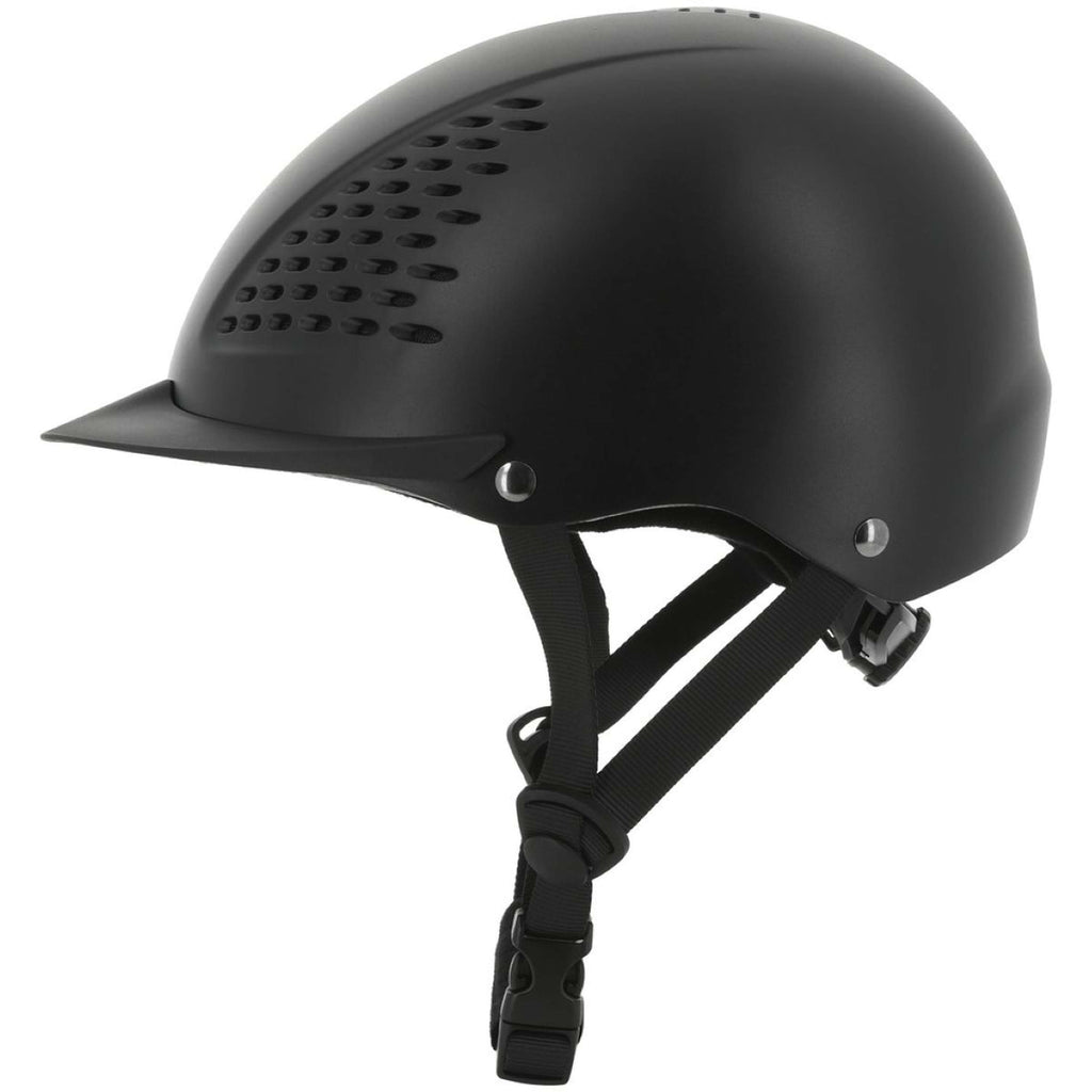 Kask jeździecki Riding World Windy, czarny matowy