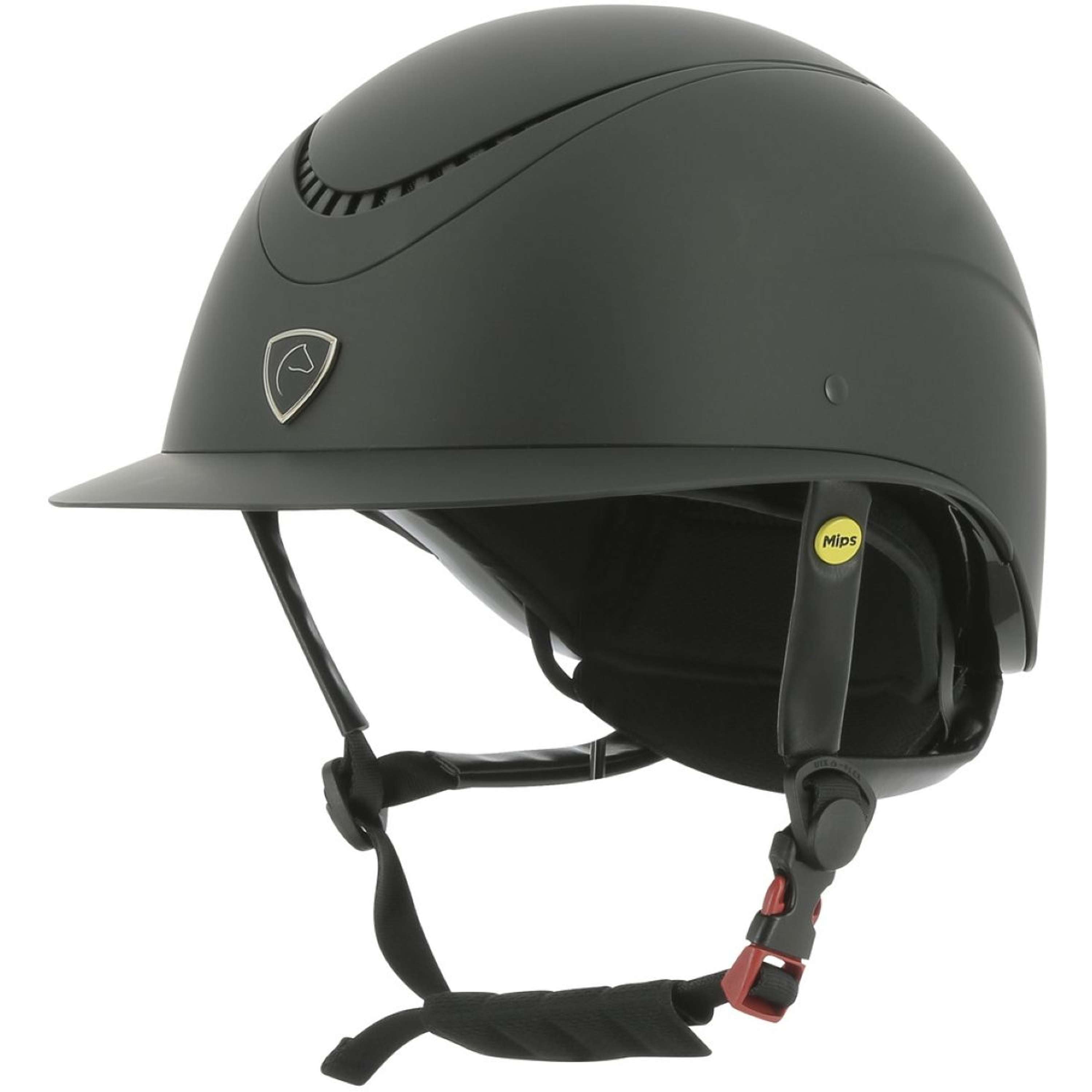 EQUITHÈME Kask Jeździecki Wings Mips Matowy Czarny