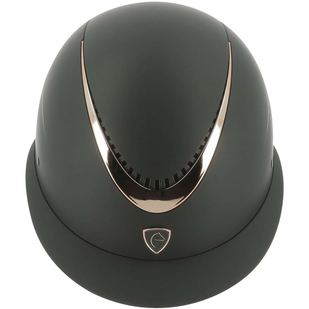 EQUITHÈME Kask jeździecki Wings Mips Różowe złoto/Czarny