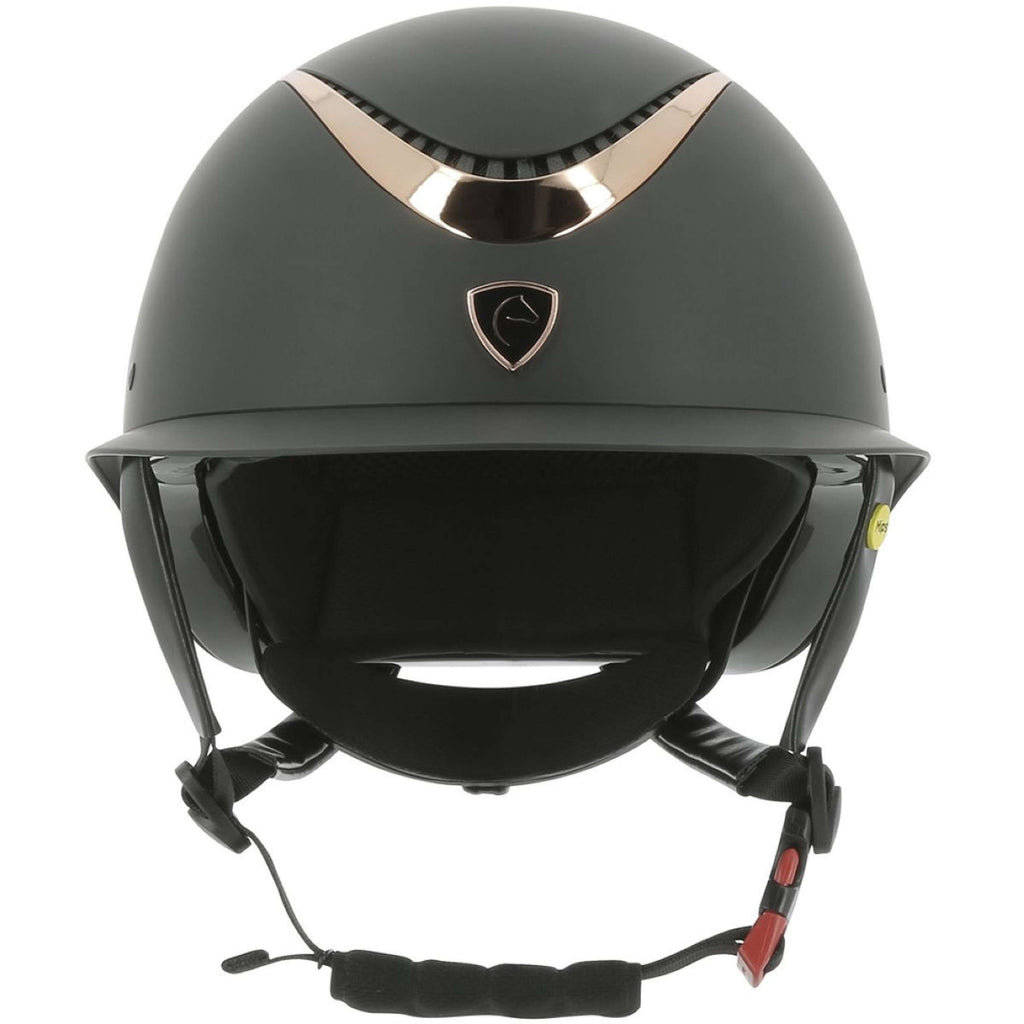 EQUITHÈME Kask jeździecki Wings Mips Różowe złoto/Czarny