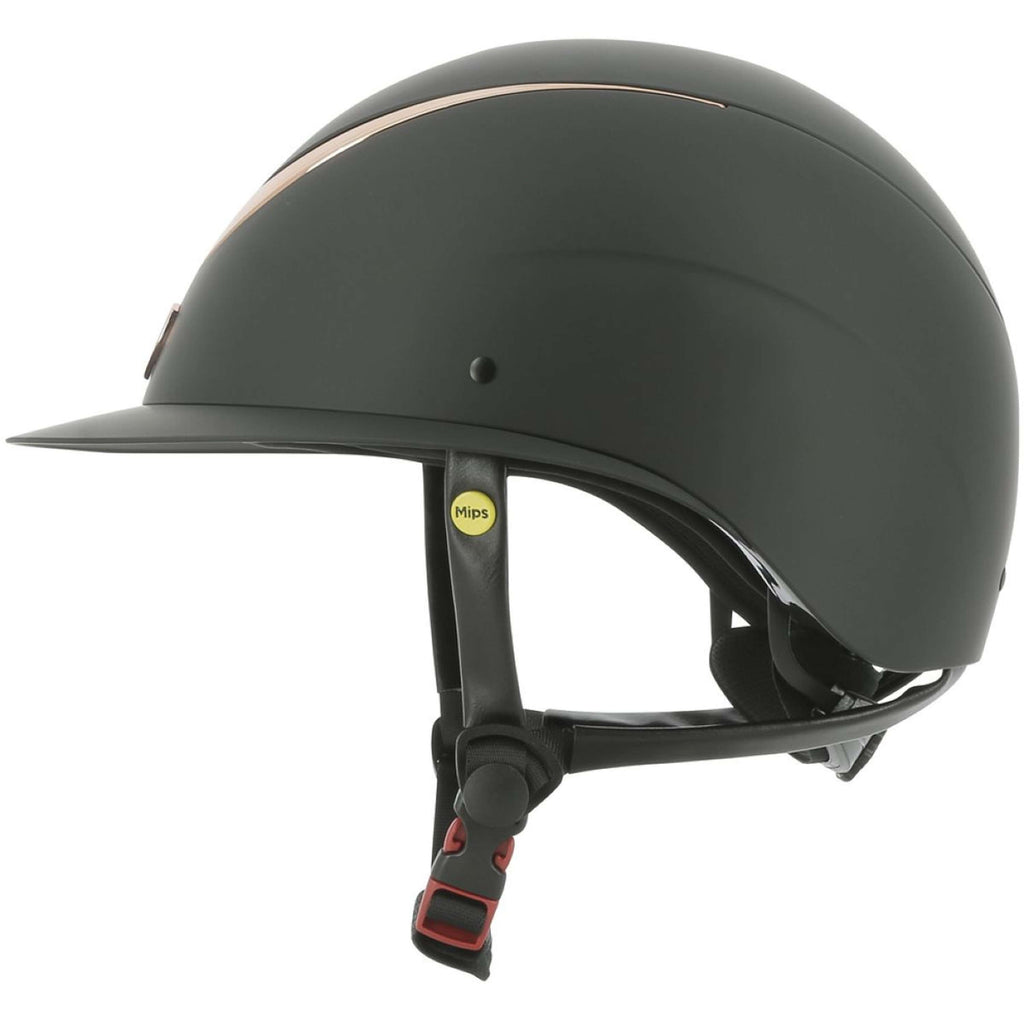 EQUITHÈME Kask jeździecki Wings Mips Różowe złoto/Czarny