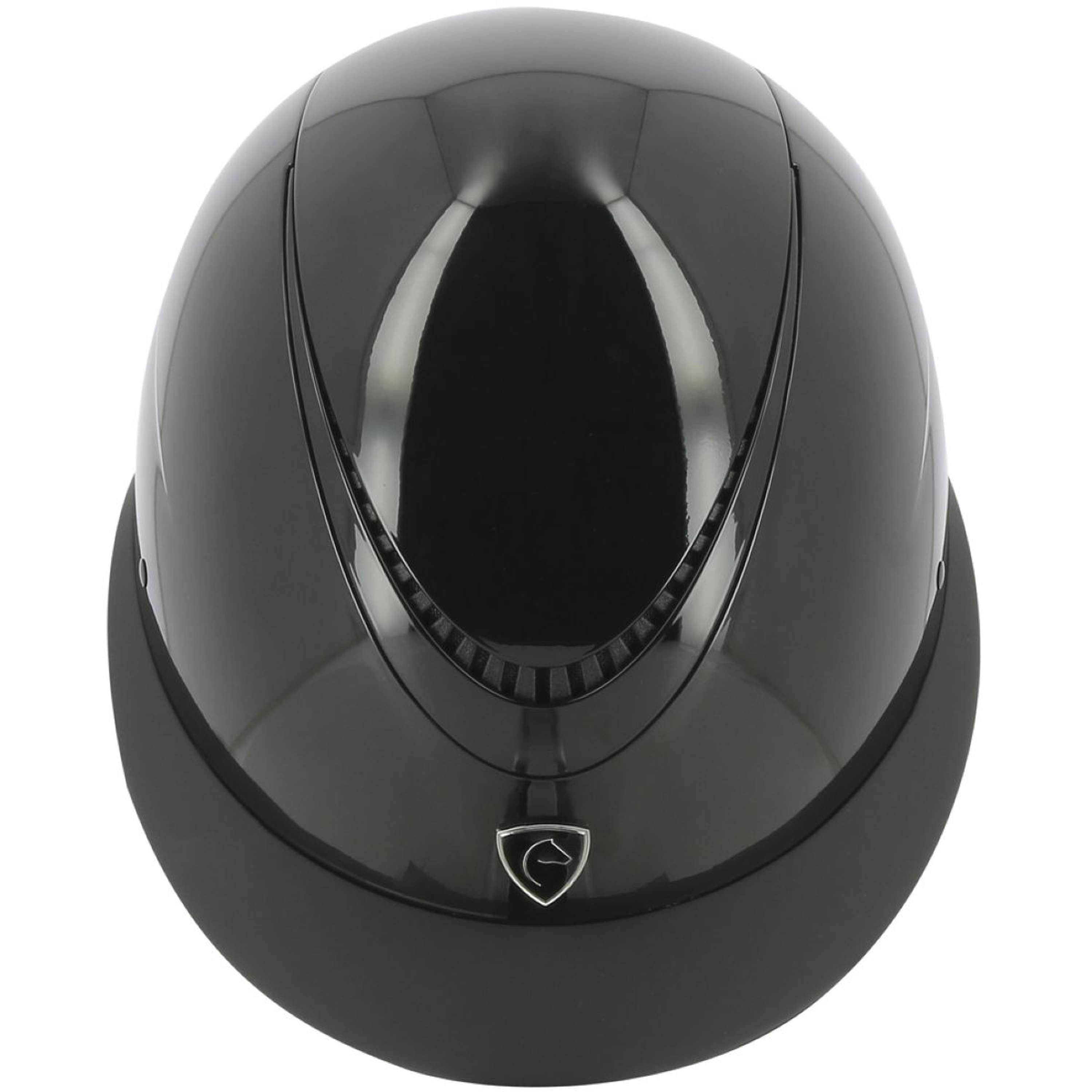 EQUITHÈME Kask Jeździecki Wings Mips Czarny Błyszczący