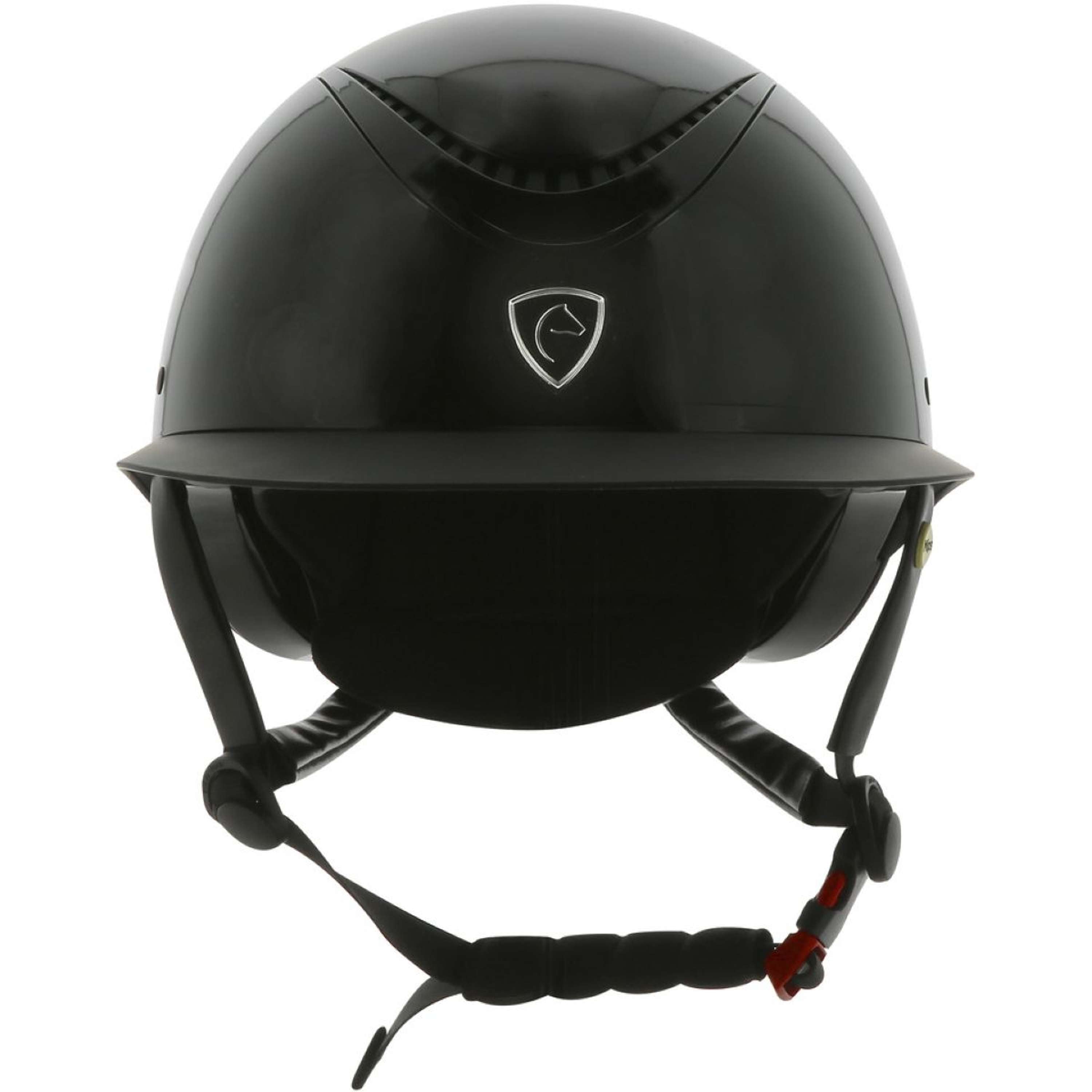 EQUITHÈME Kask Jeździecki Wings Mips Czarny Błyszczący