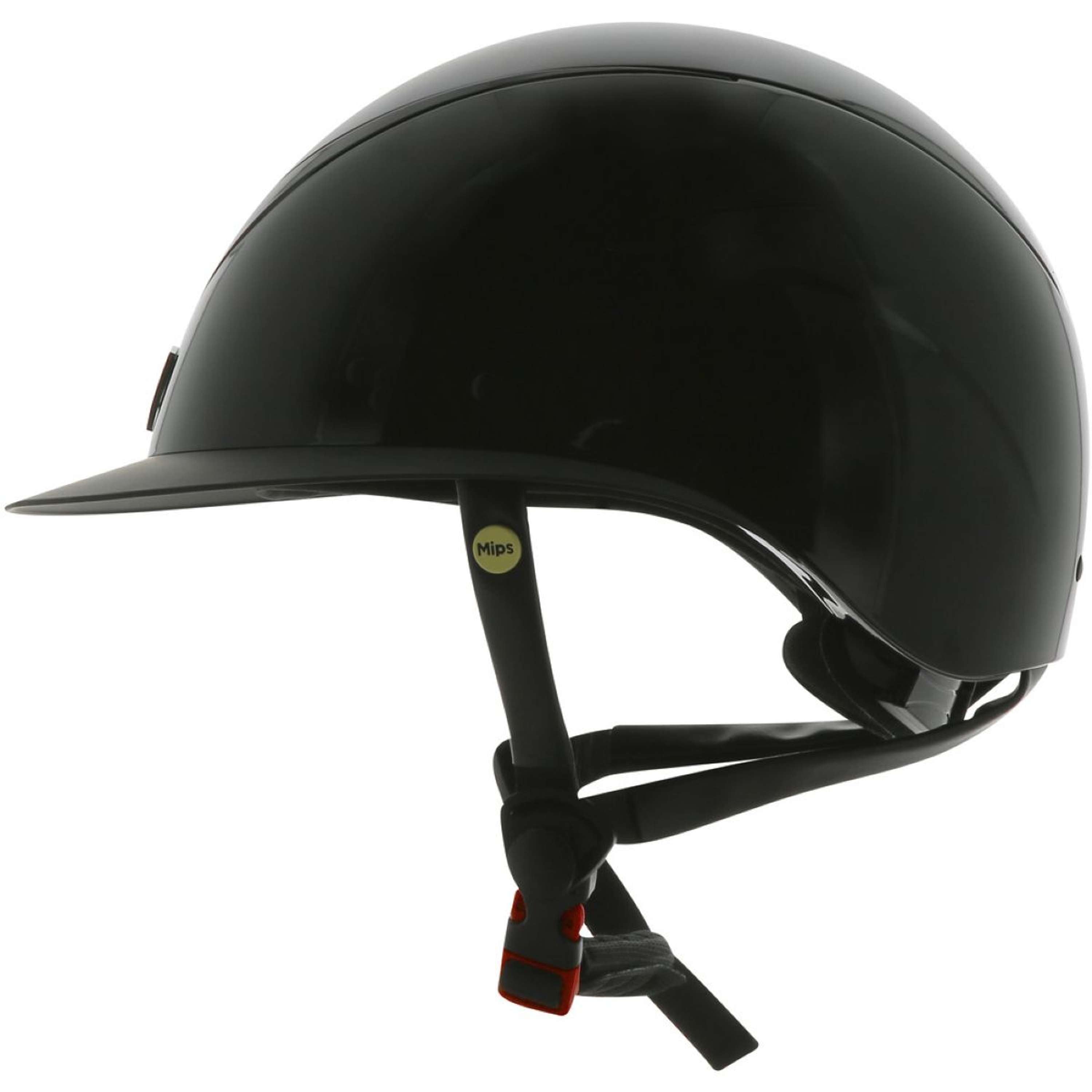 EQUITHÈME Kask Jeździecki Wings Mips Czarny Błyszczący