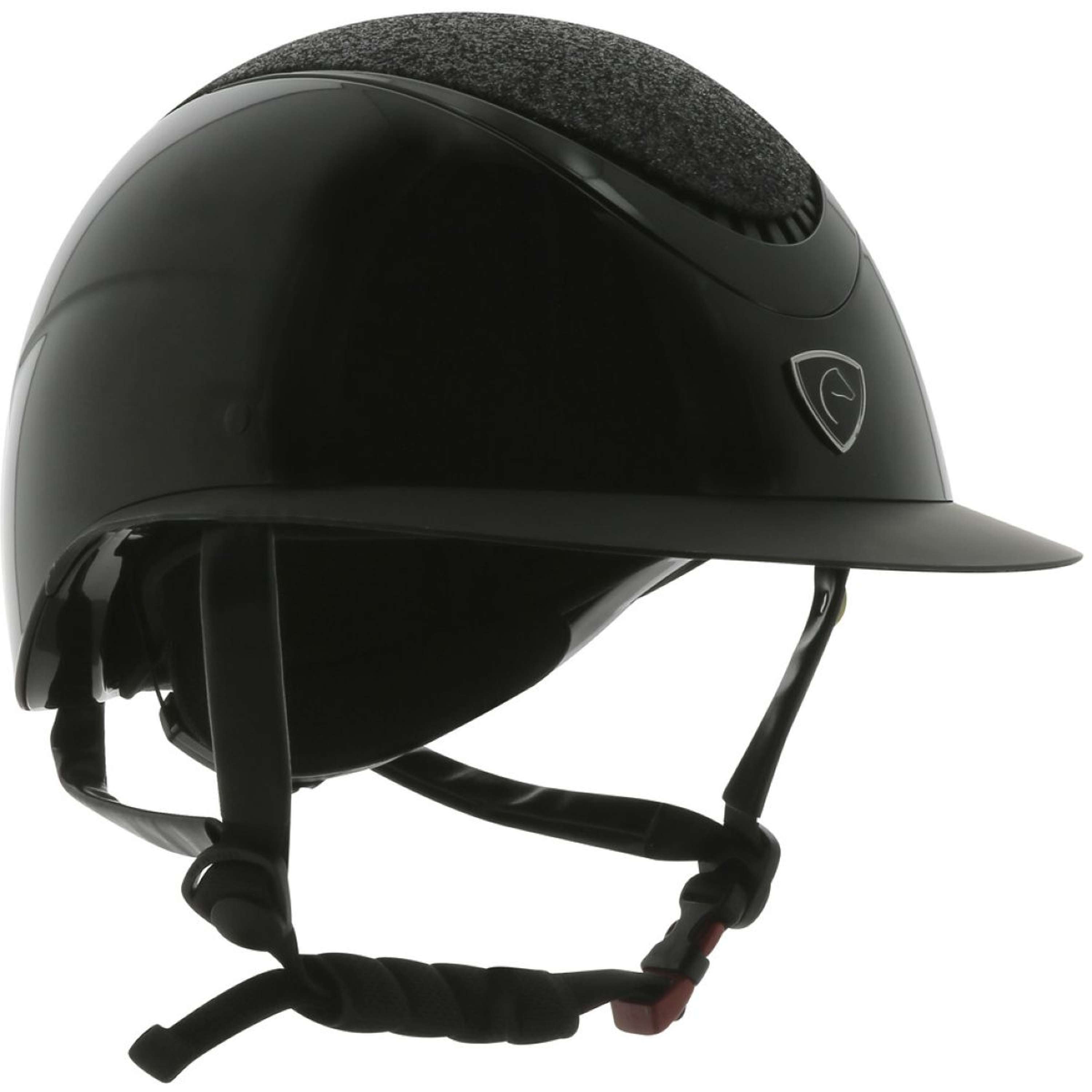 EQUITHÈME Kask Jeździecki Wings Mips Czarny Brokatowy