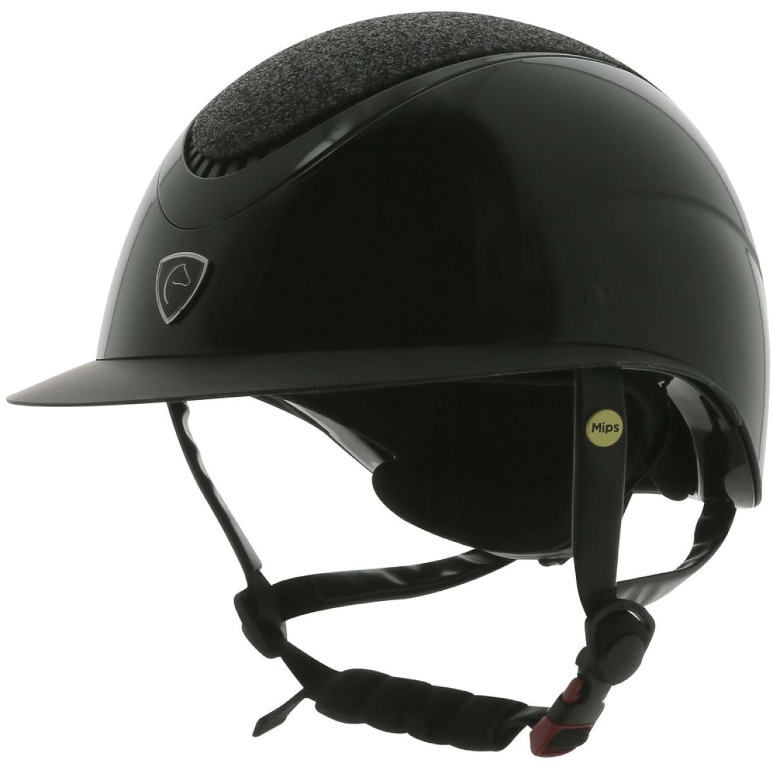 EQUITHÈME Kask Jeździecki Wings Mips Czarny Brokatowy