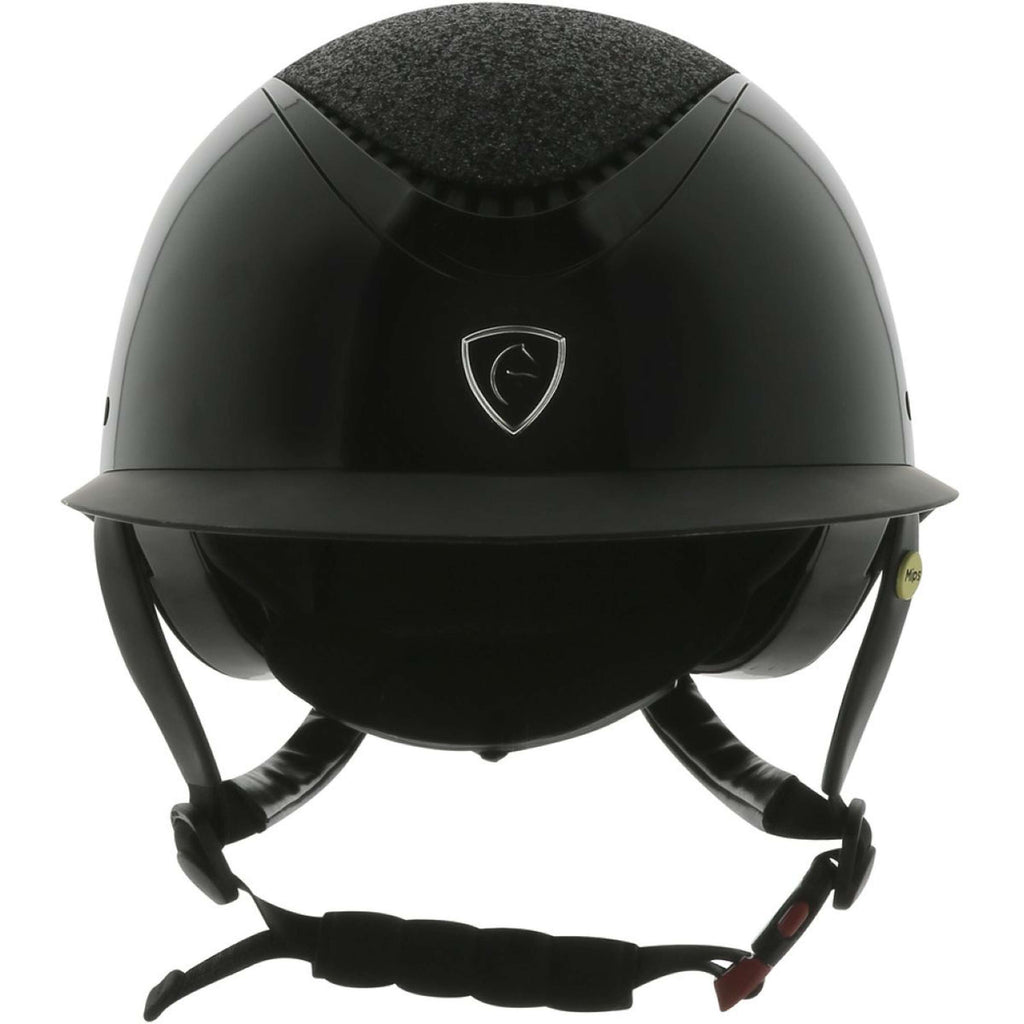 EQUITHÈME Kask jeździecki Wings Mips czarny brokatowy