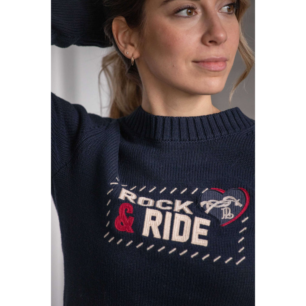 Pénélope Sweter Florida Navy Blue