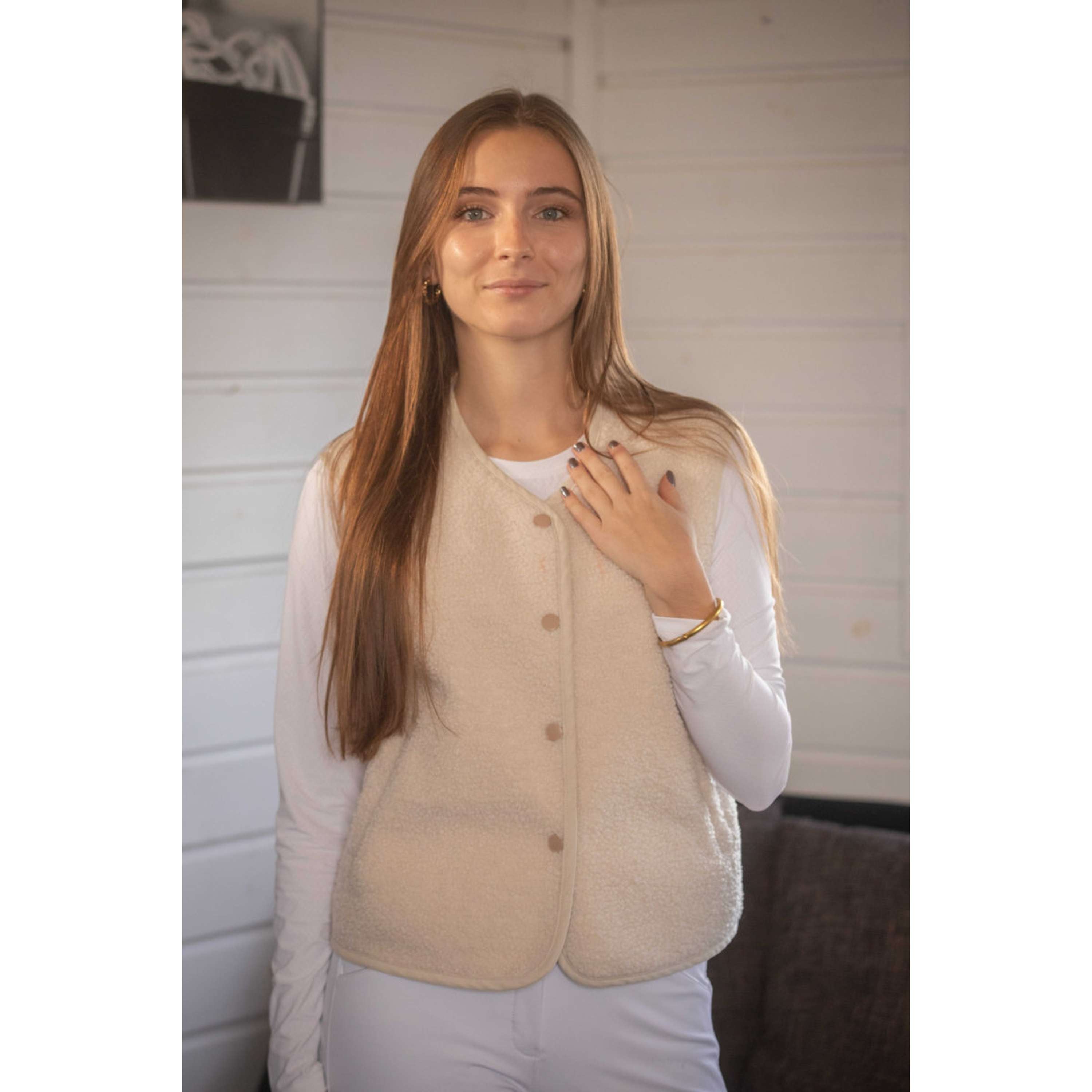 Pénélope Kamizelka Charline Ecru